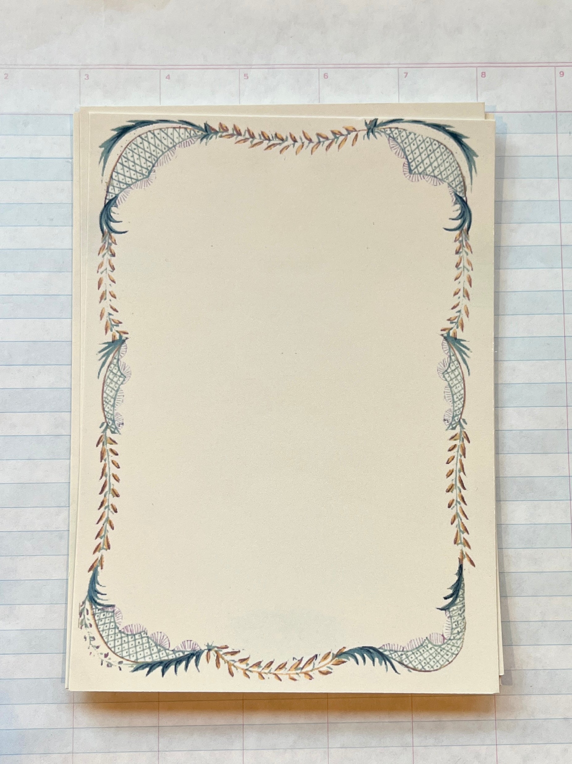 French Menu Stationery Set III - PARCEL