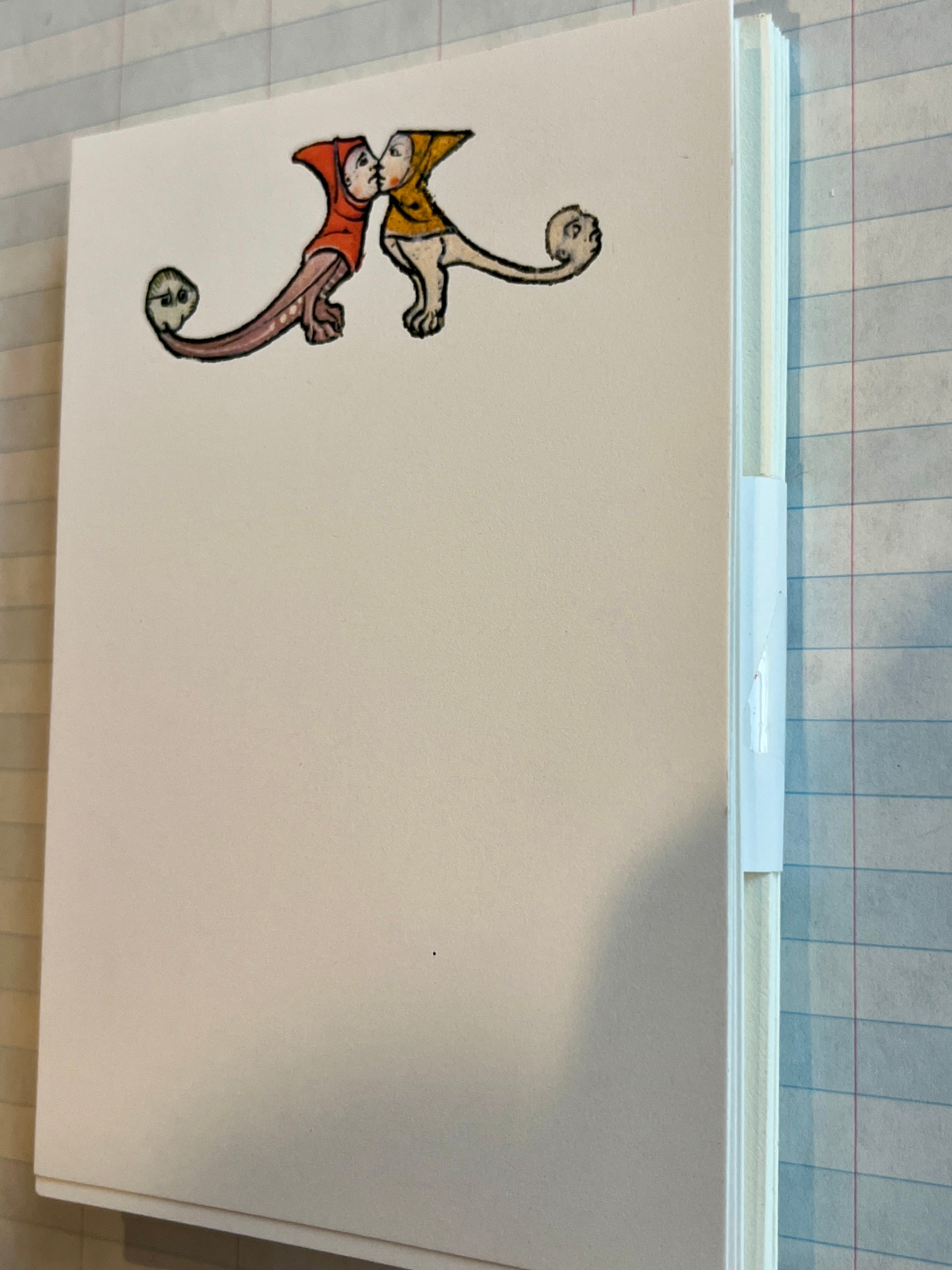 Handstand Mini Printed Stationery - PARCEL