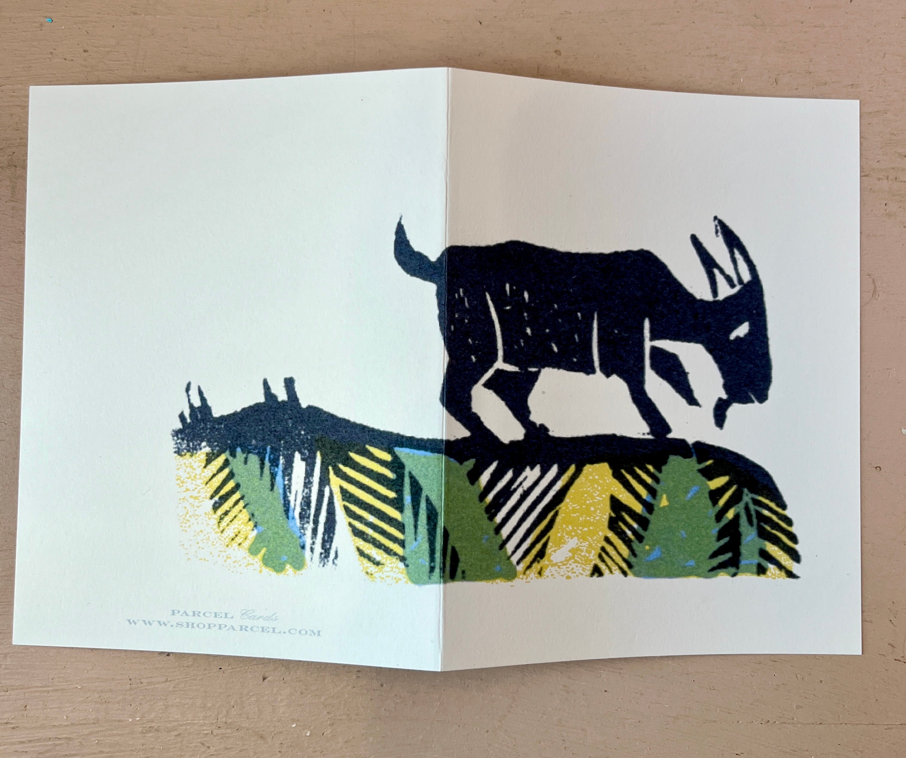 Screen Print Characters Folded Card Set