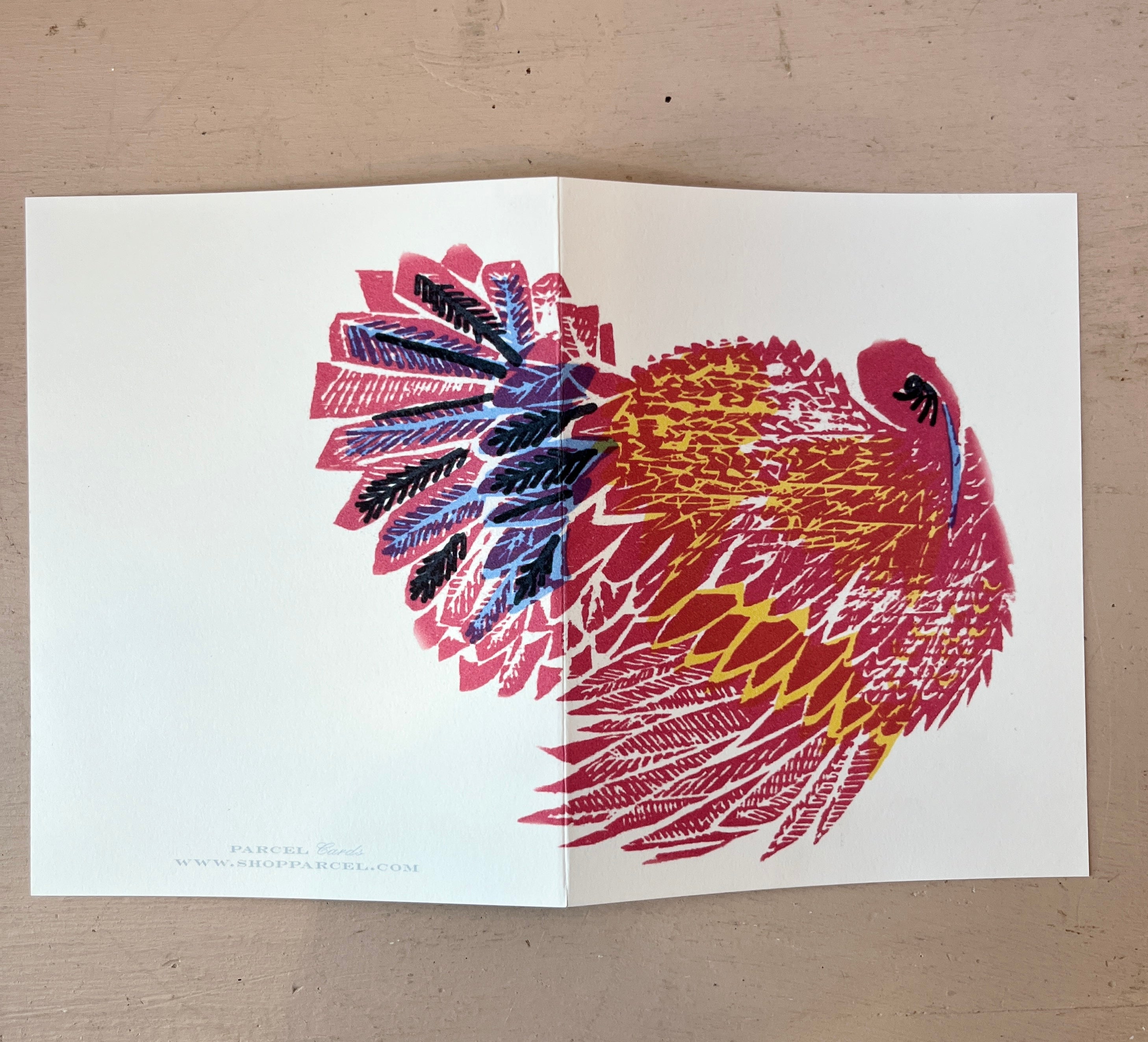 Screen Print Characters Folded Card Set