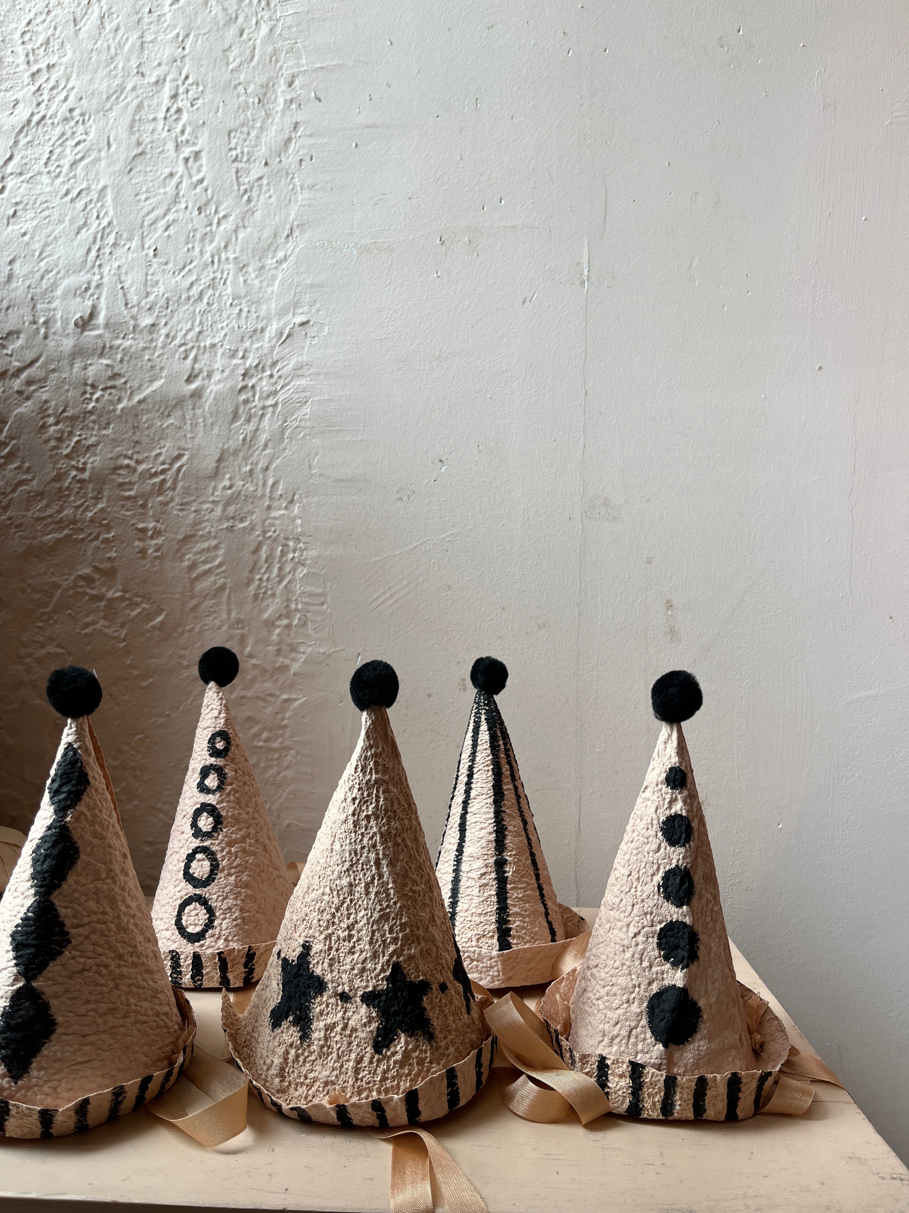 Vintage Clown Inspired Party Hats - PARCEL