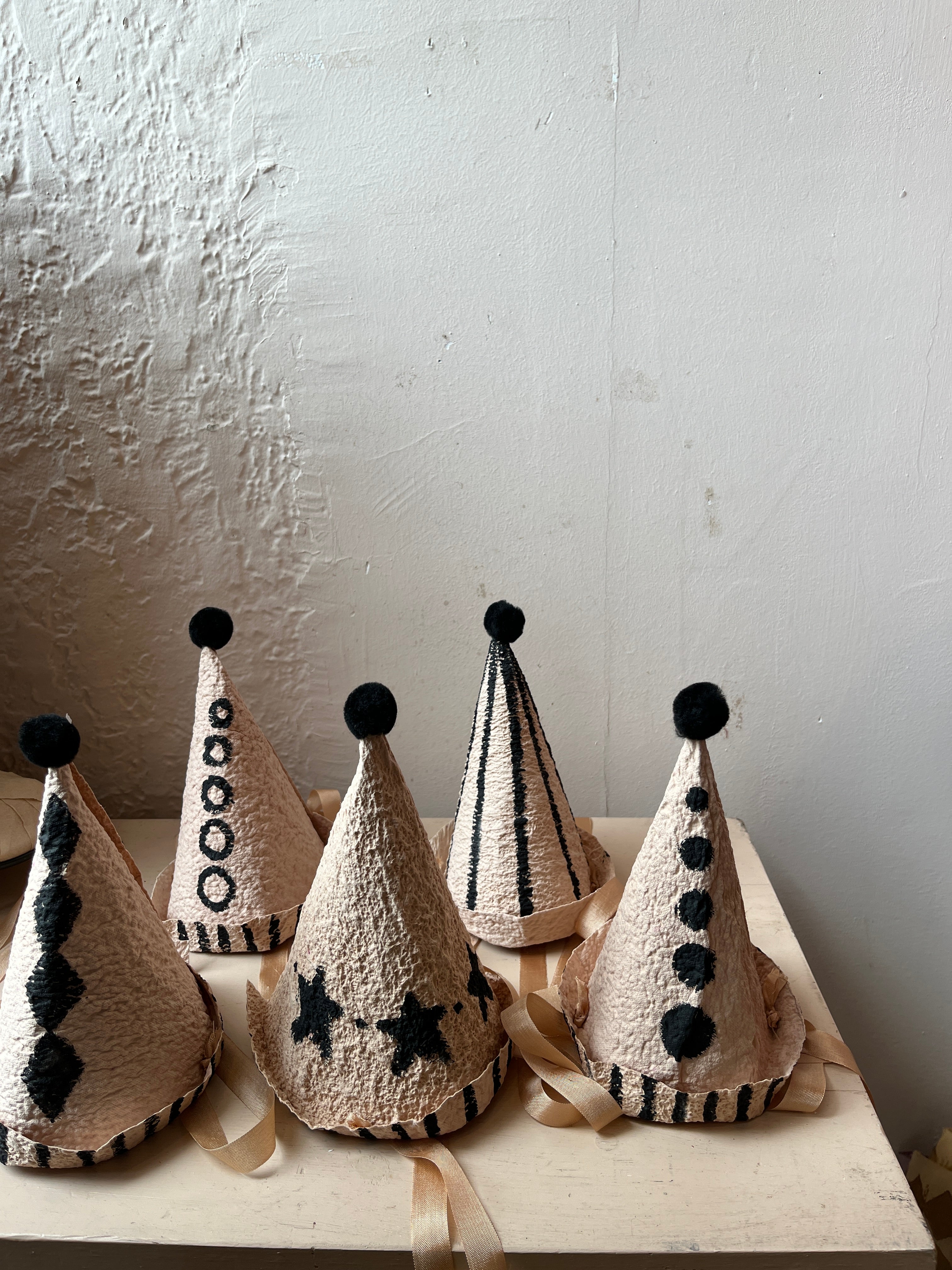 Vintage Clown Inspired Party Hats - PARCEL