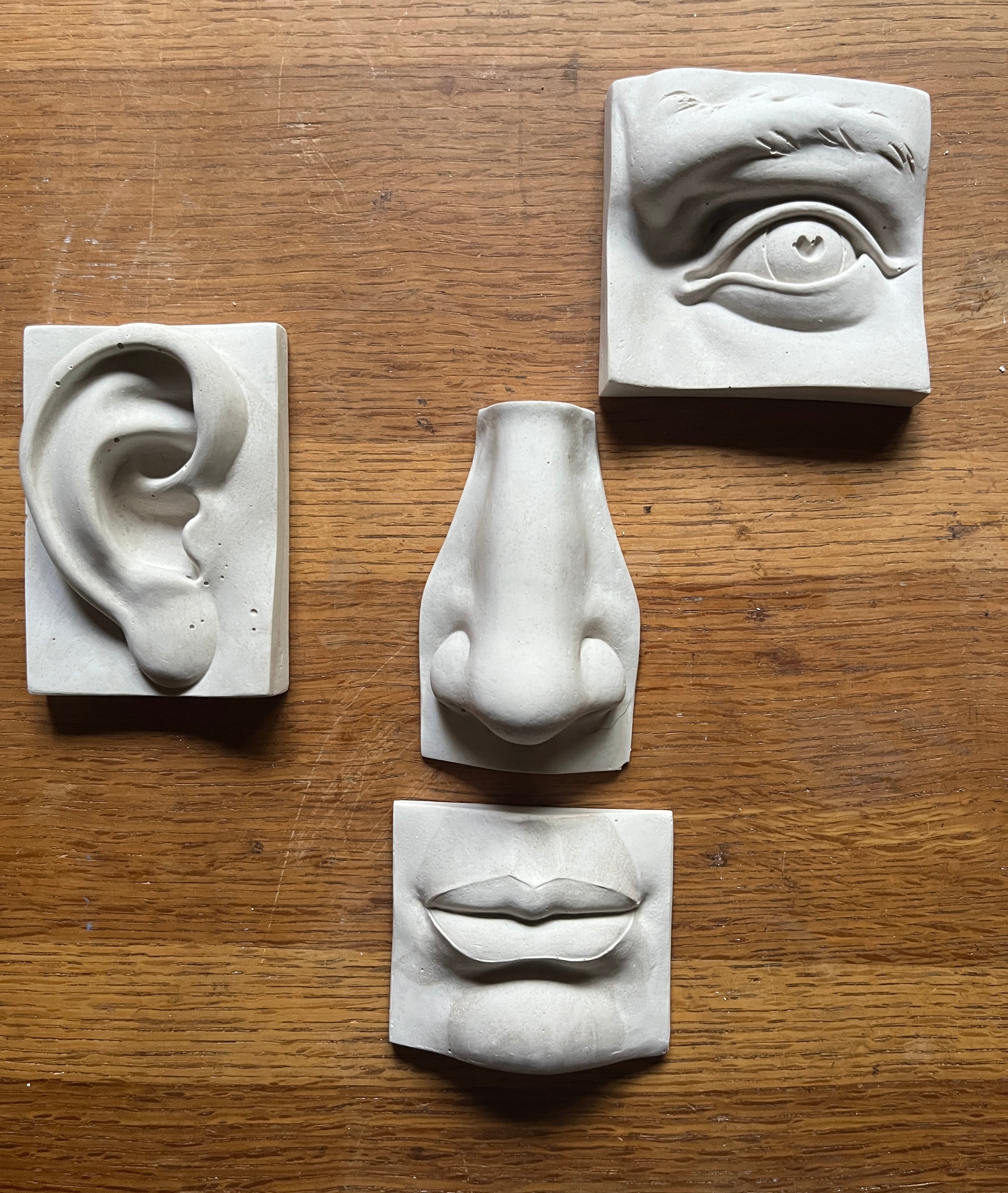 Five Senses Plaster Objects - PARCEL
