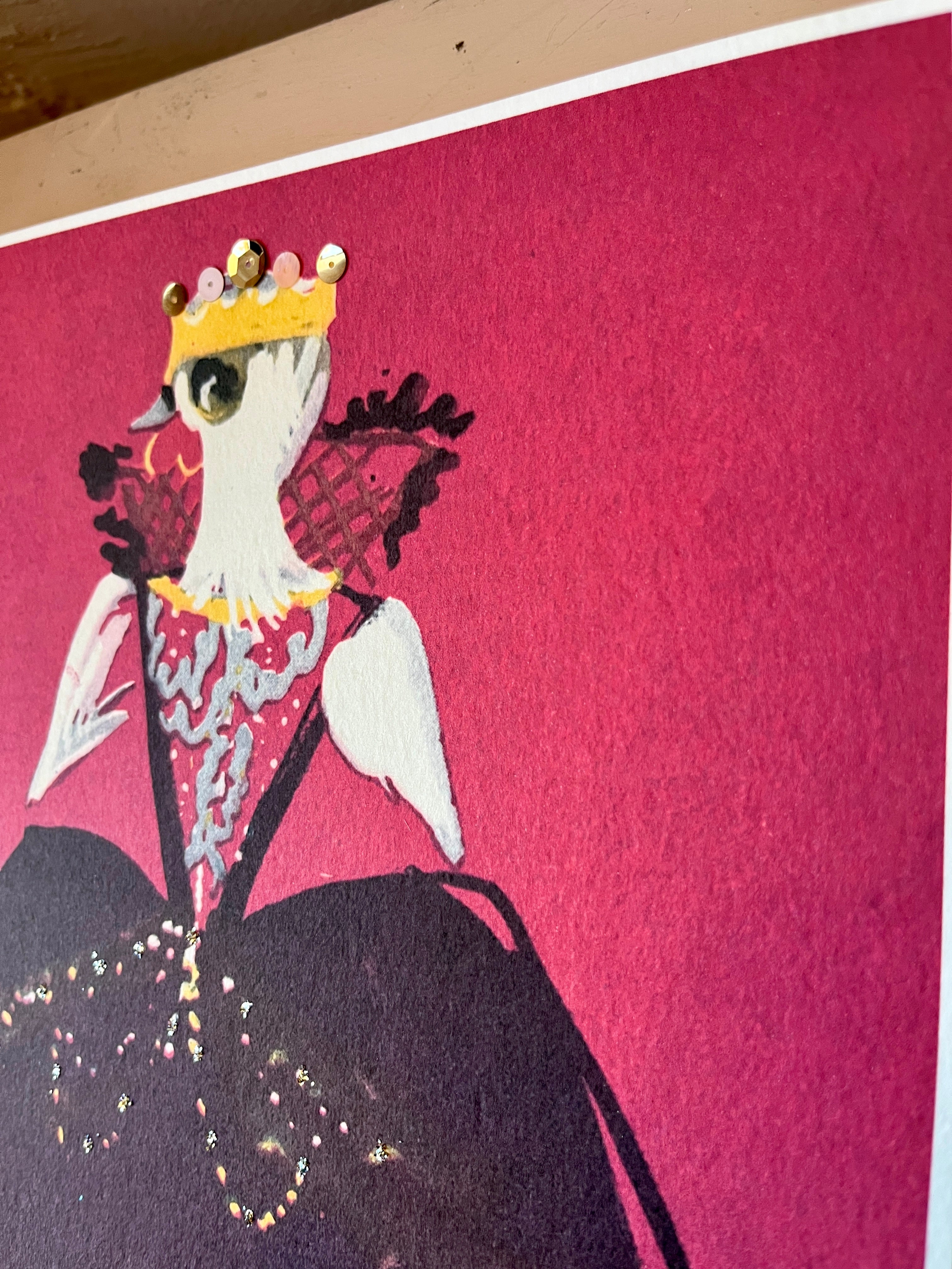 Embellished Vintage Fairytale Art Prints