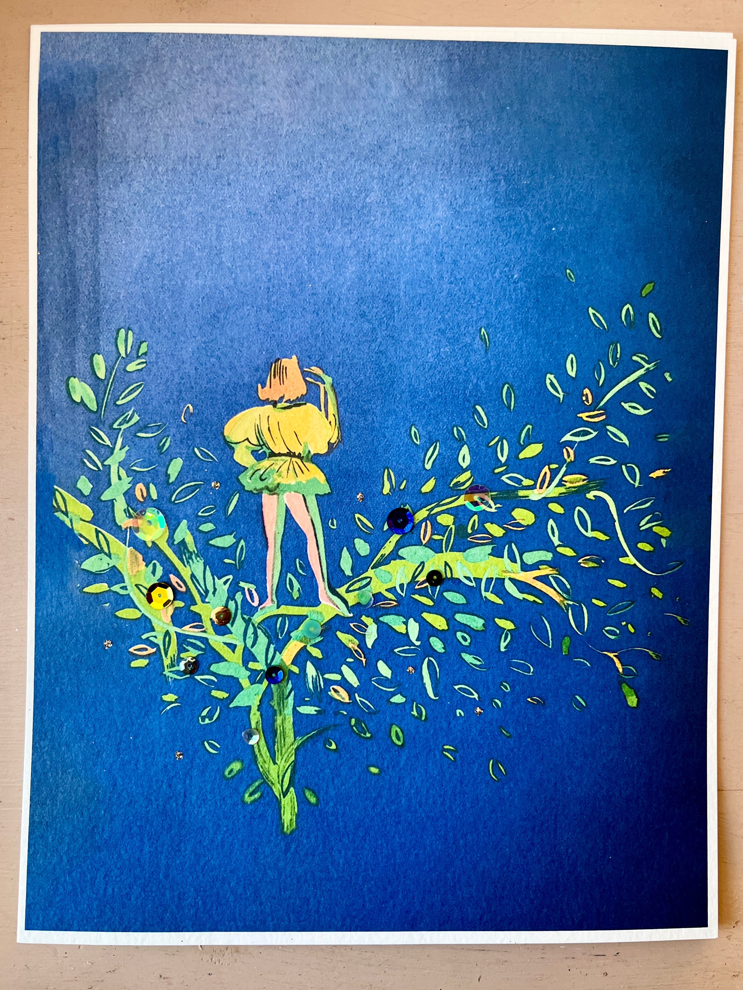 Embellished Vintage Fairytale Art Prints