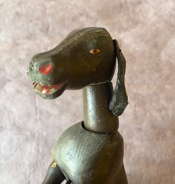 Antique Wooden Schoenhut Donkey - PARCEL