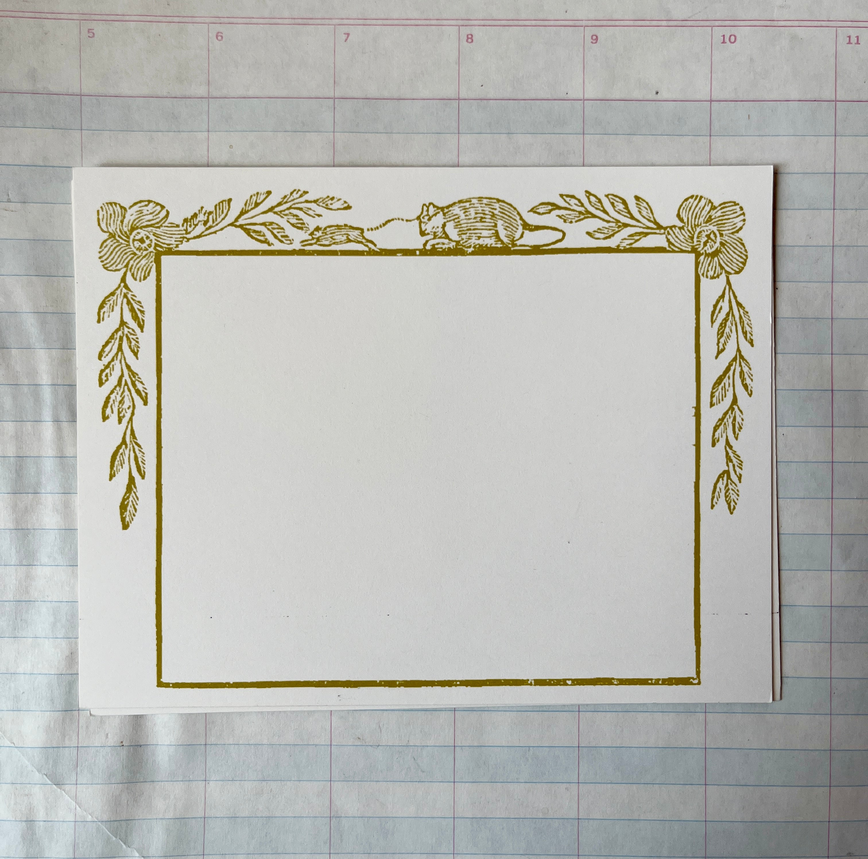 Specimen Frames Gold II