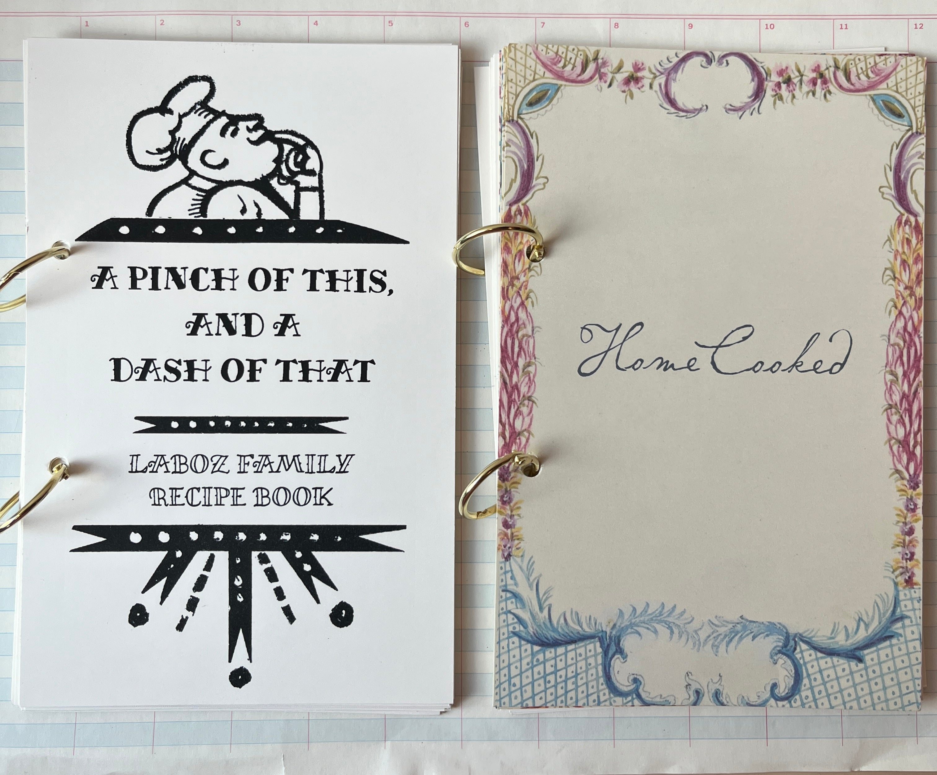 Customizable Recipe Book - PARCEL