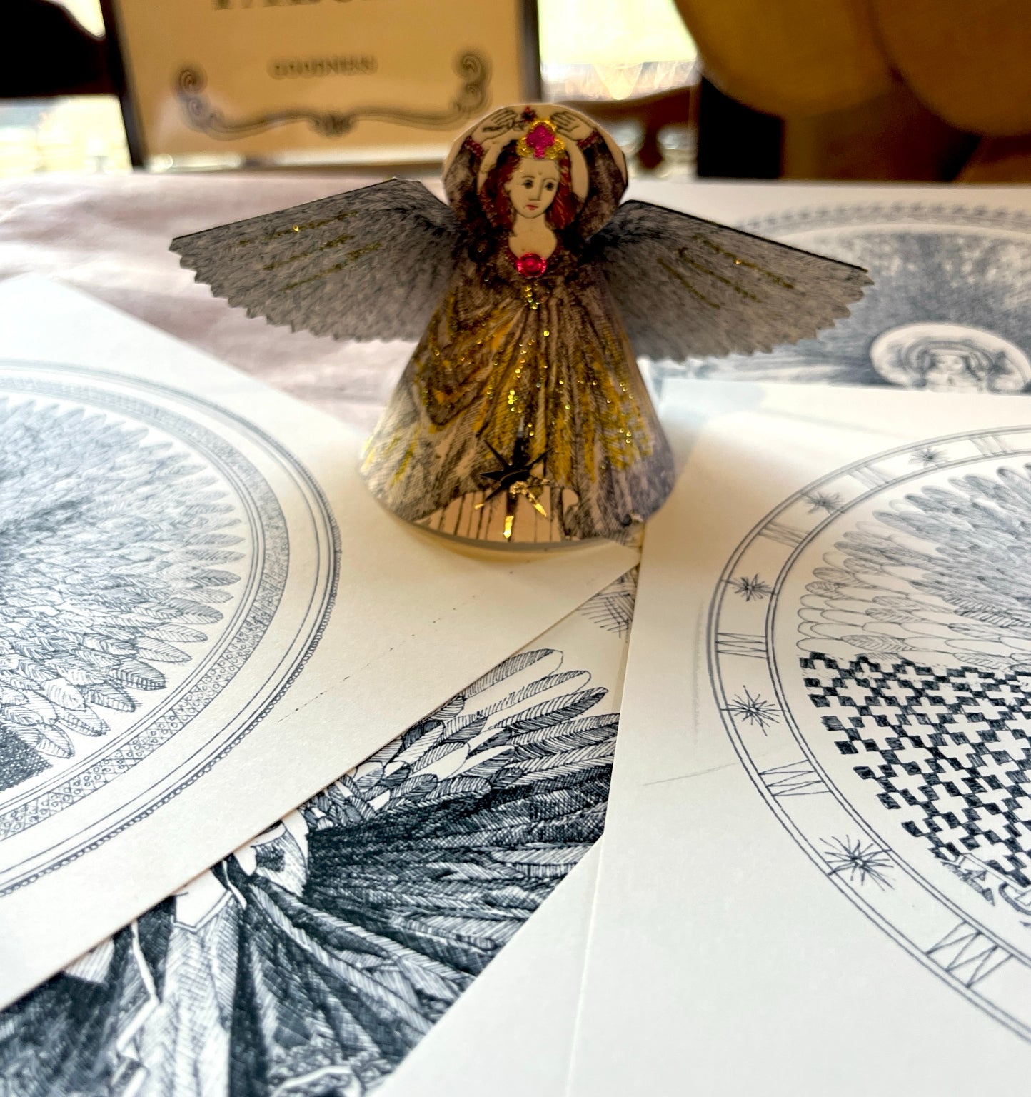 Paper Pop-up Angels - PARCEL