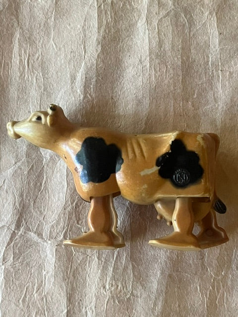 Very Old Walking Cow Toy - PARCEL