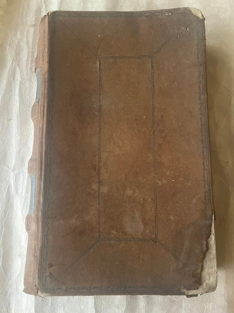 Ancient Antique Large Ledger - PARCEL