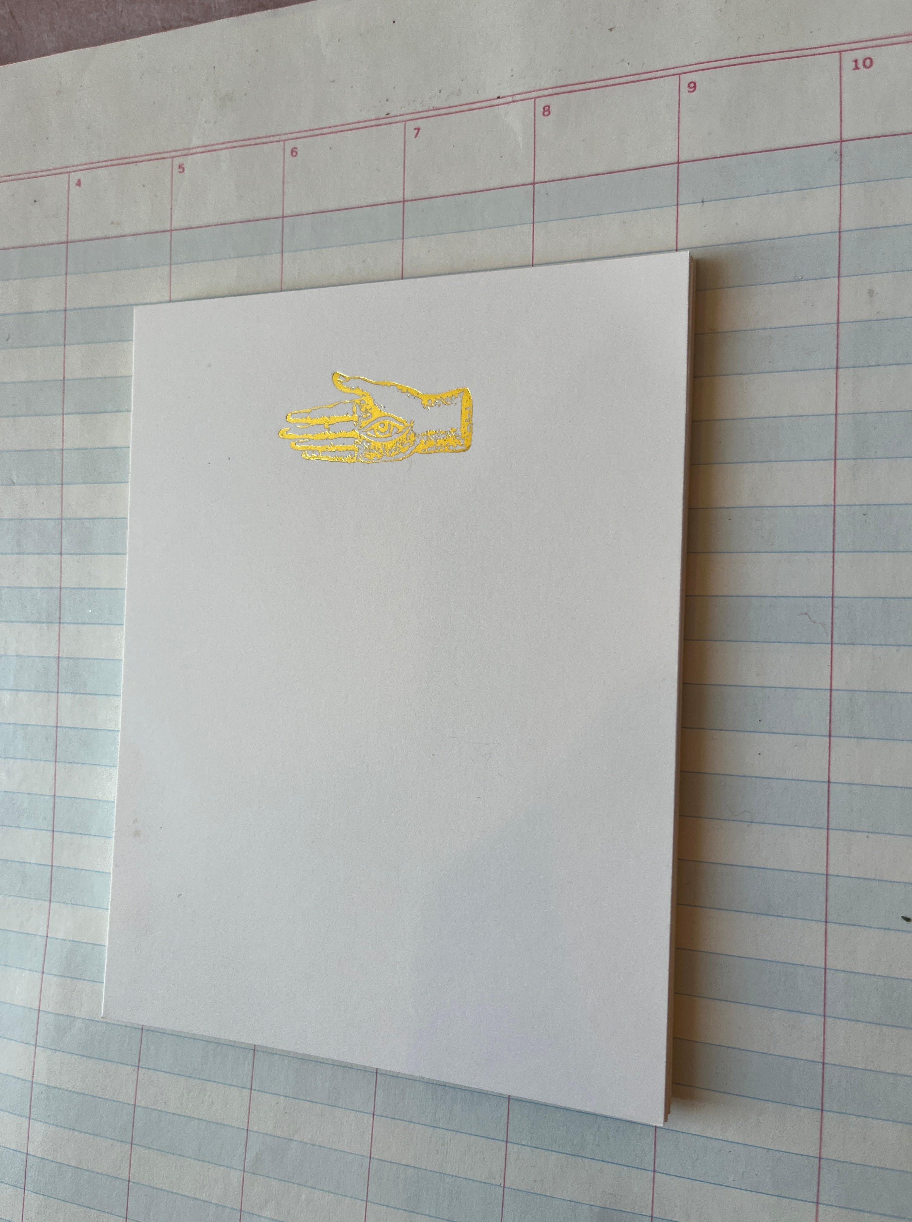 All Seeing Foil Pressed Stationery - PARCEL