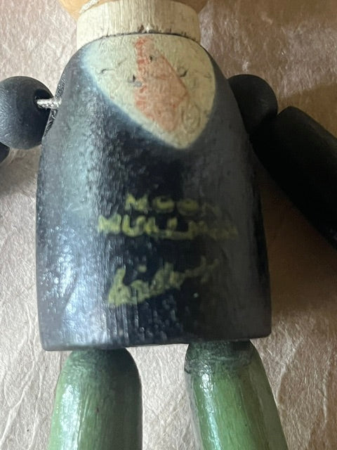 1930's Moon Mullins Wooden Figurine - PARCEL