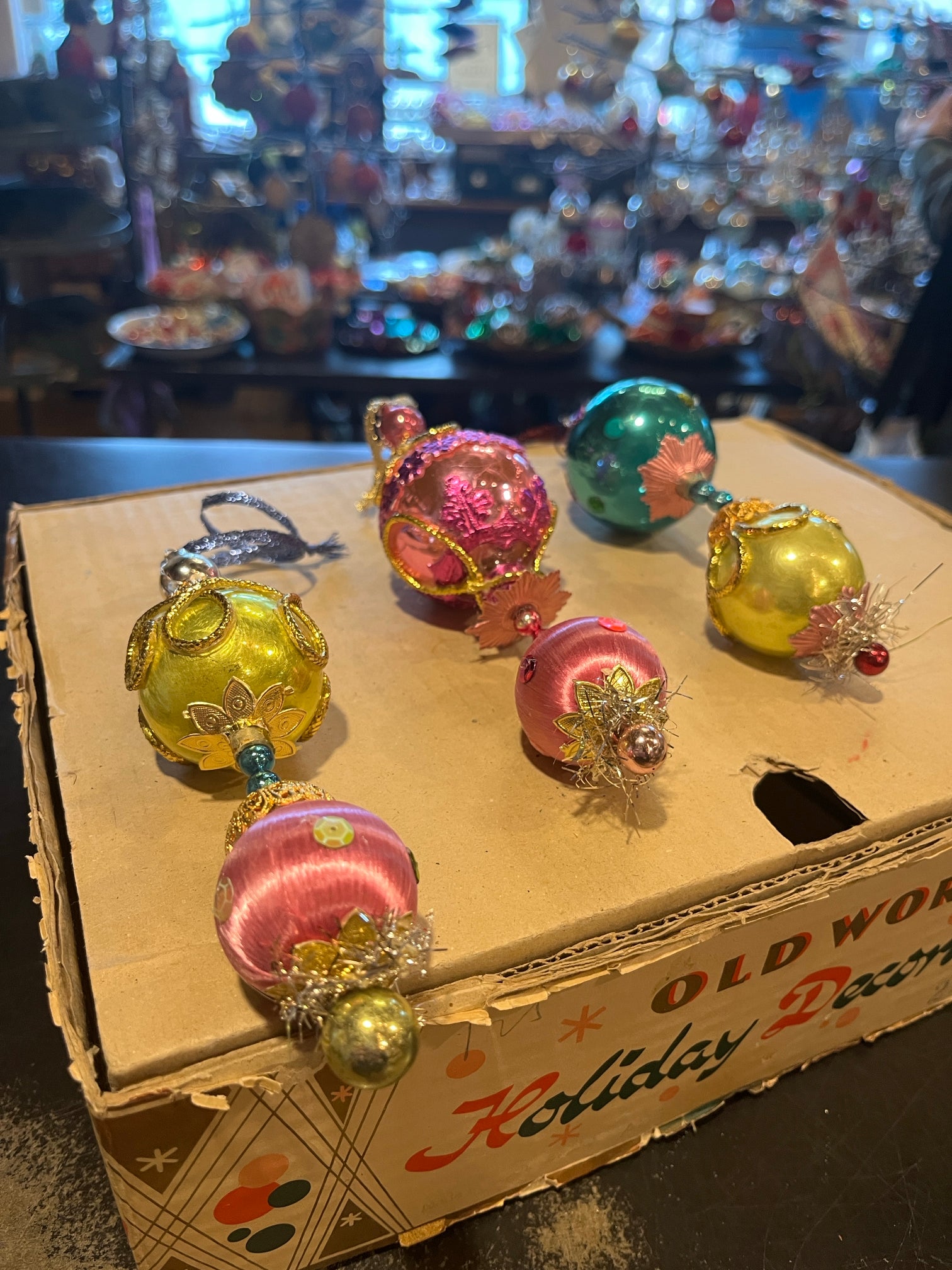 Double Drop Handmade Ornaments - PARCEL