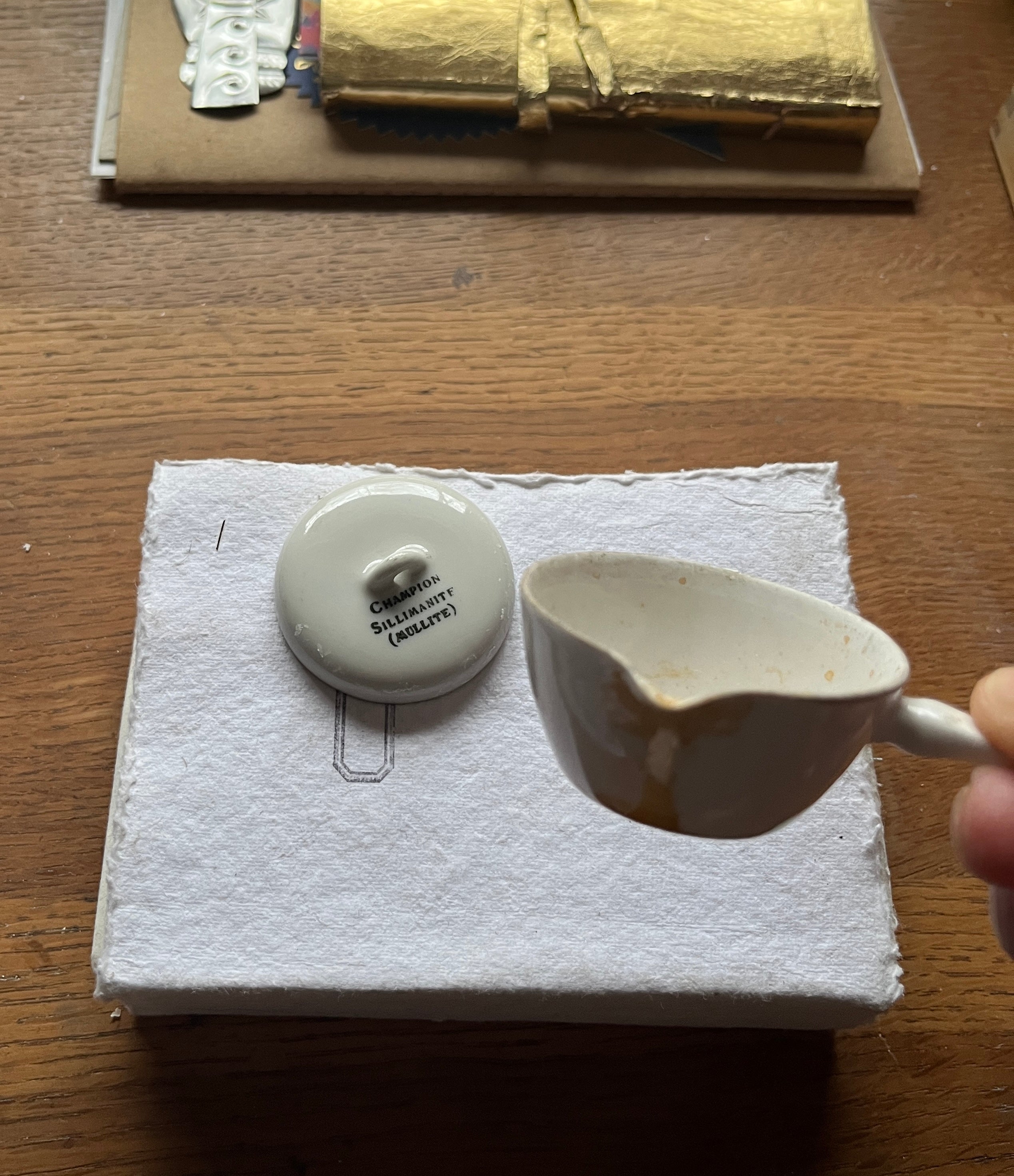 Vintage Porcelain Pouring Cups - PARCEL