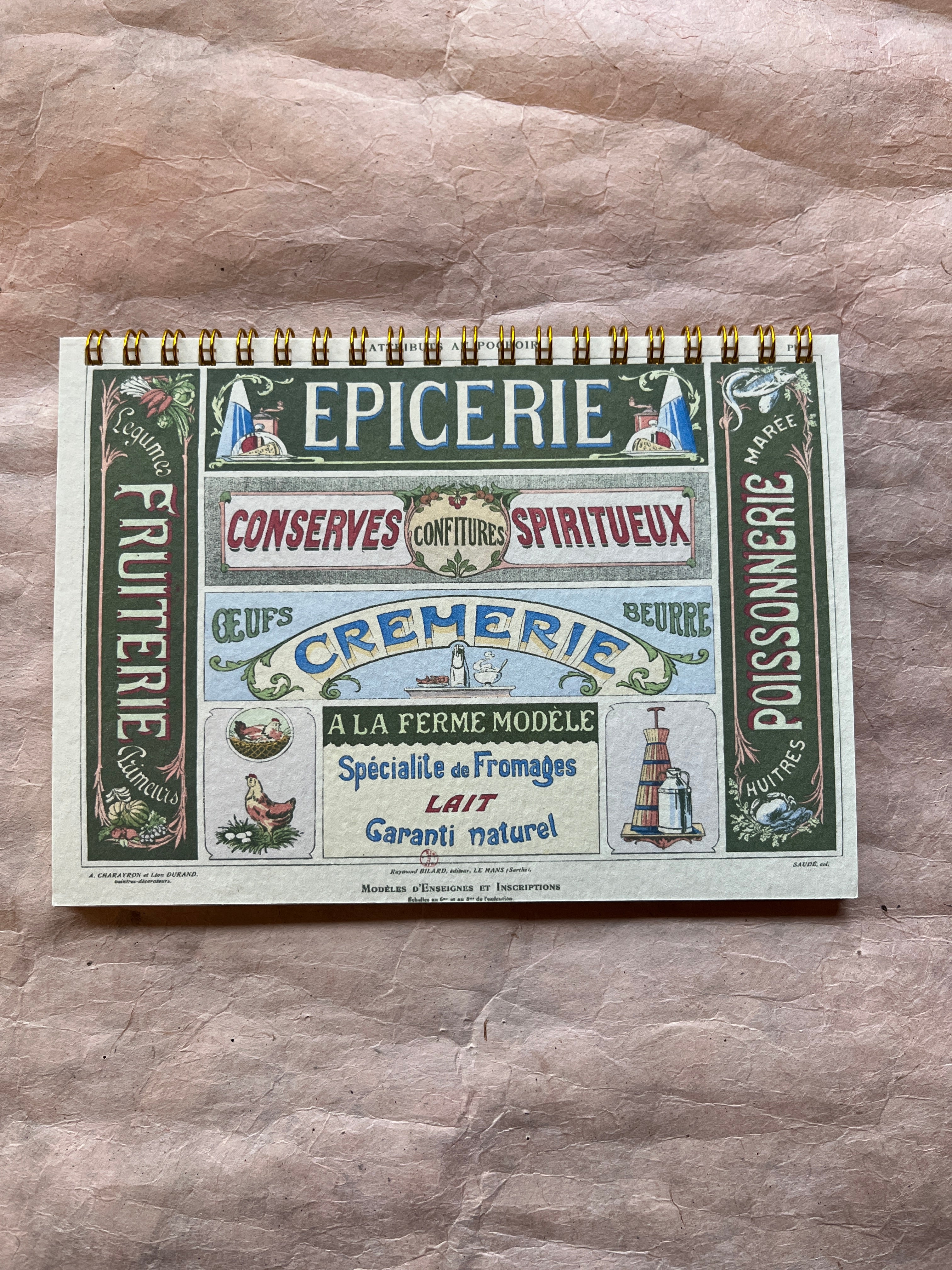 Parisian Shops Notebooks - PARCEL