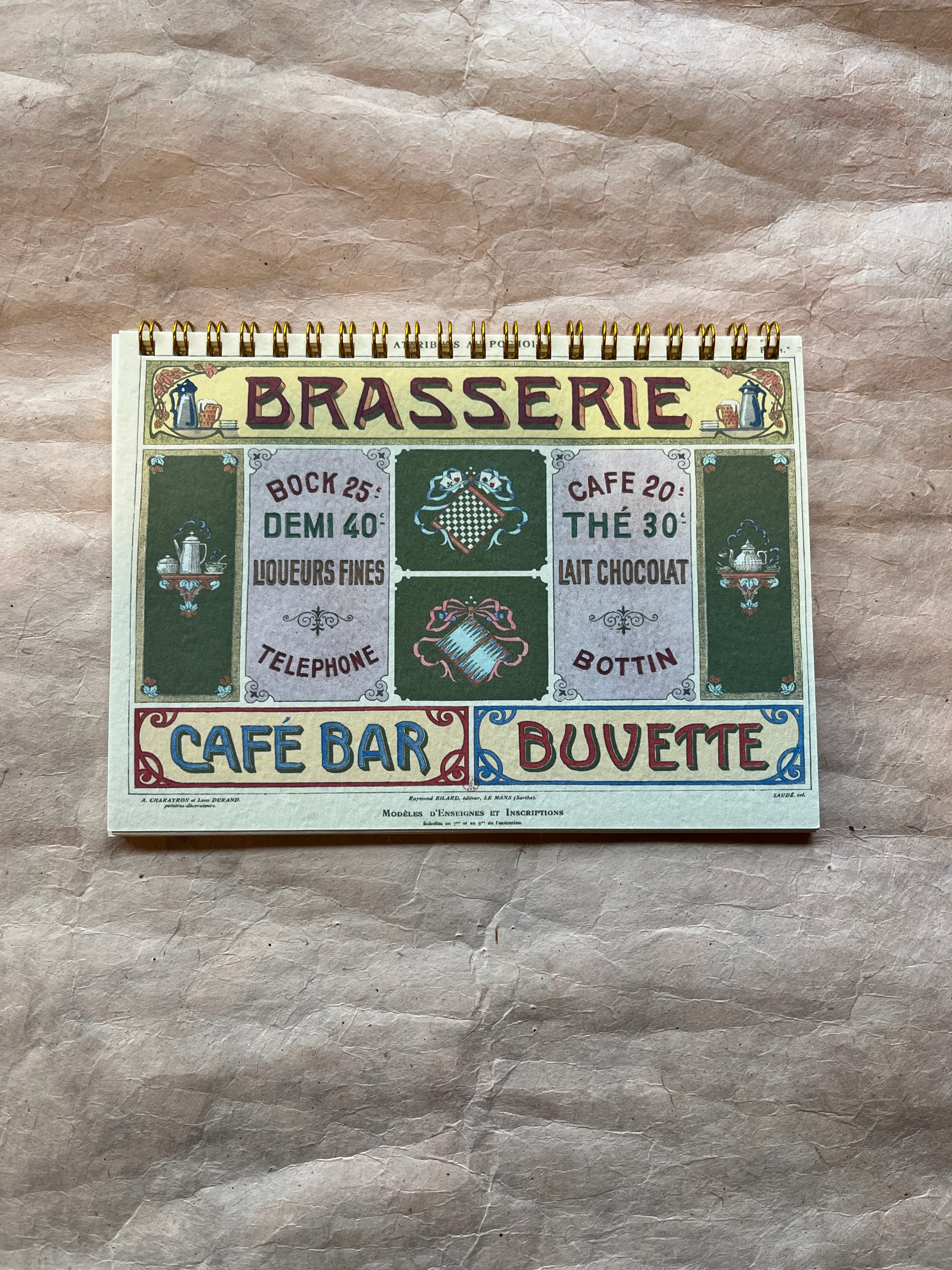 Parisian Shops Notebooks - PARCEL