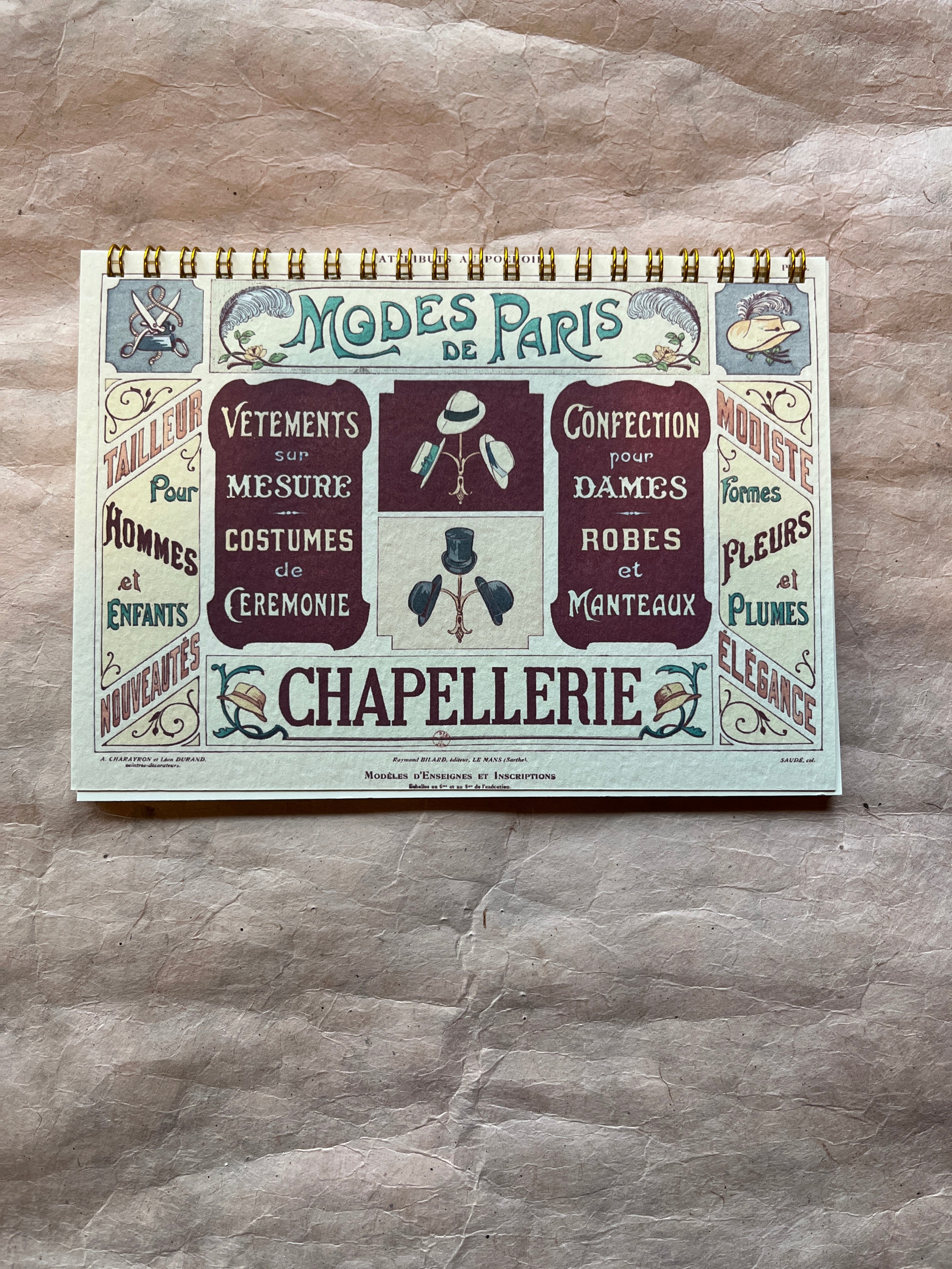 Parisian Shops Notebooks - PARCEL