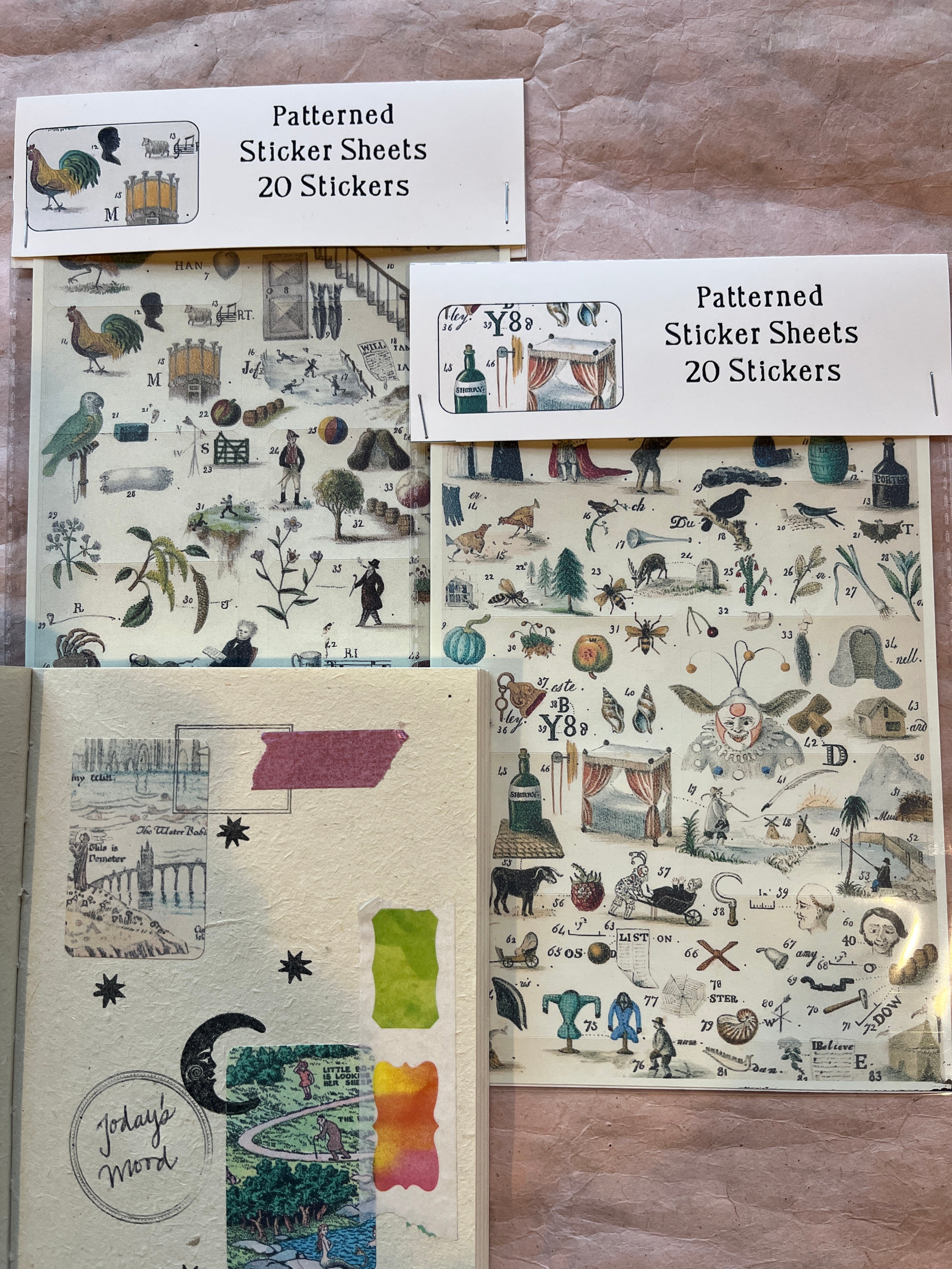 Parcel Sticker Sheets - PARCEL