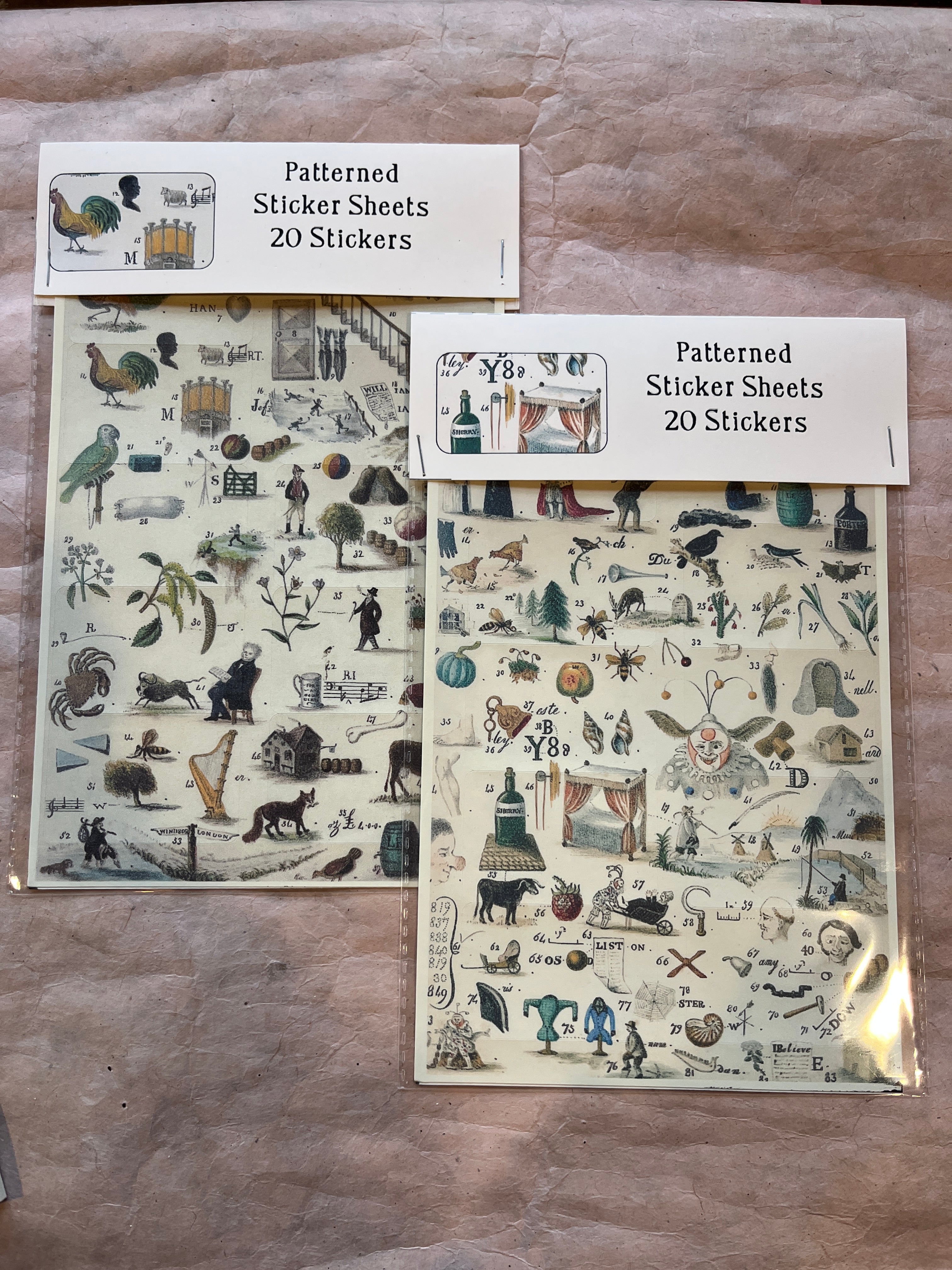 Patterned Sticker Sheets - PARCEL