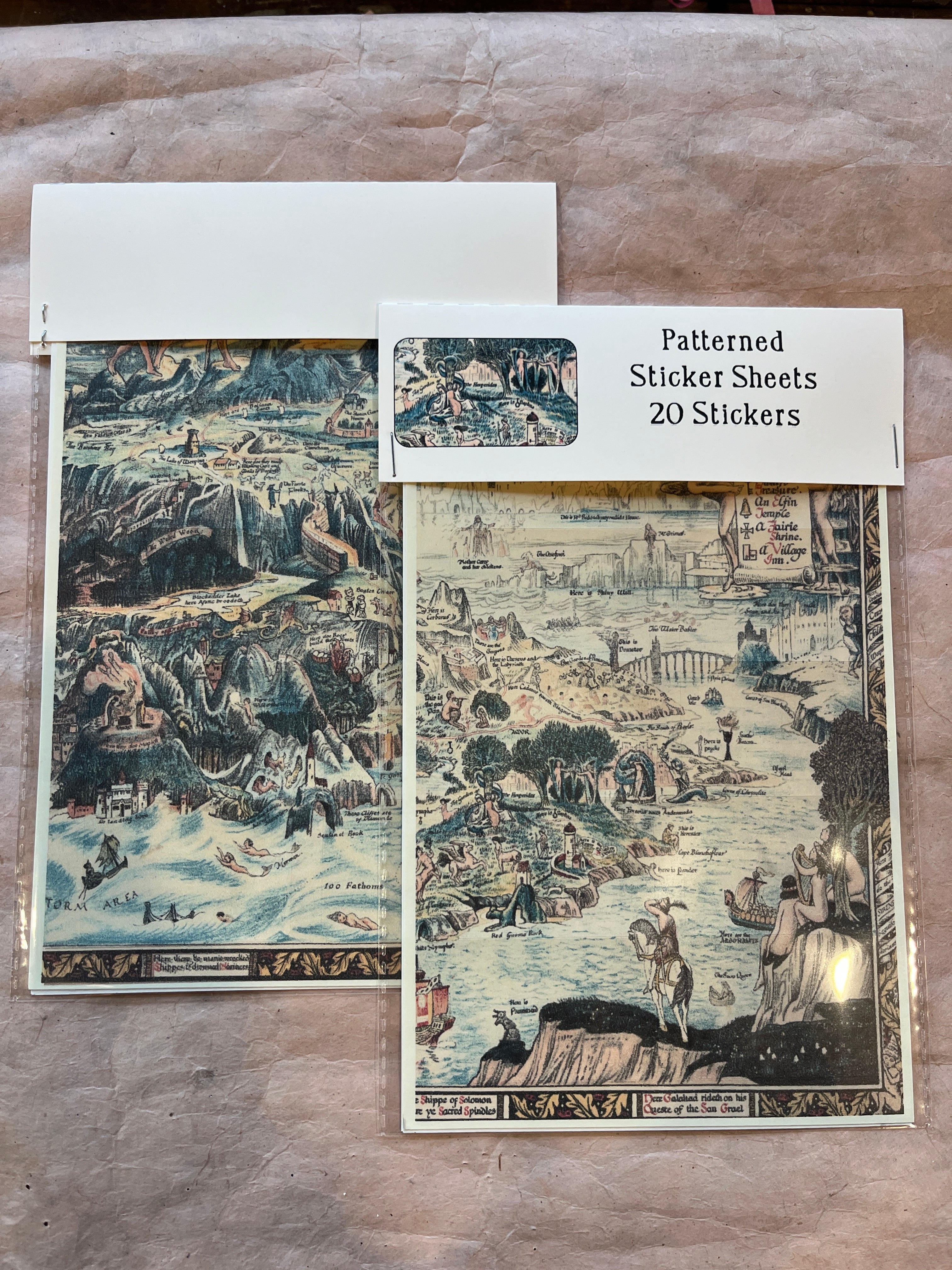 Patterned Sticker Sheets - PARCEL