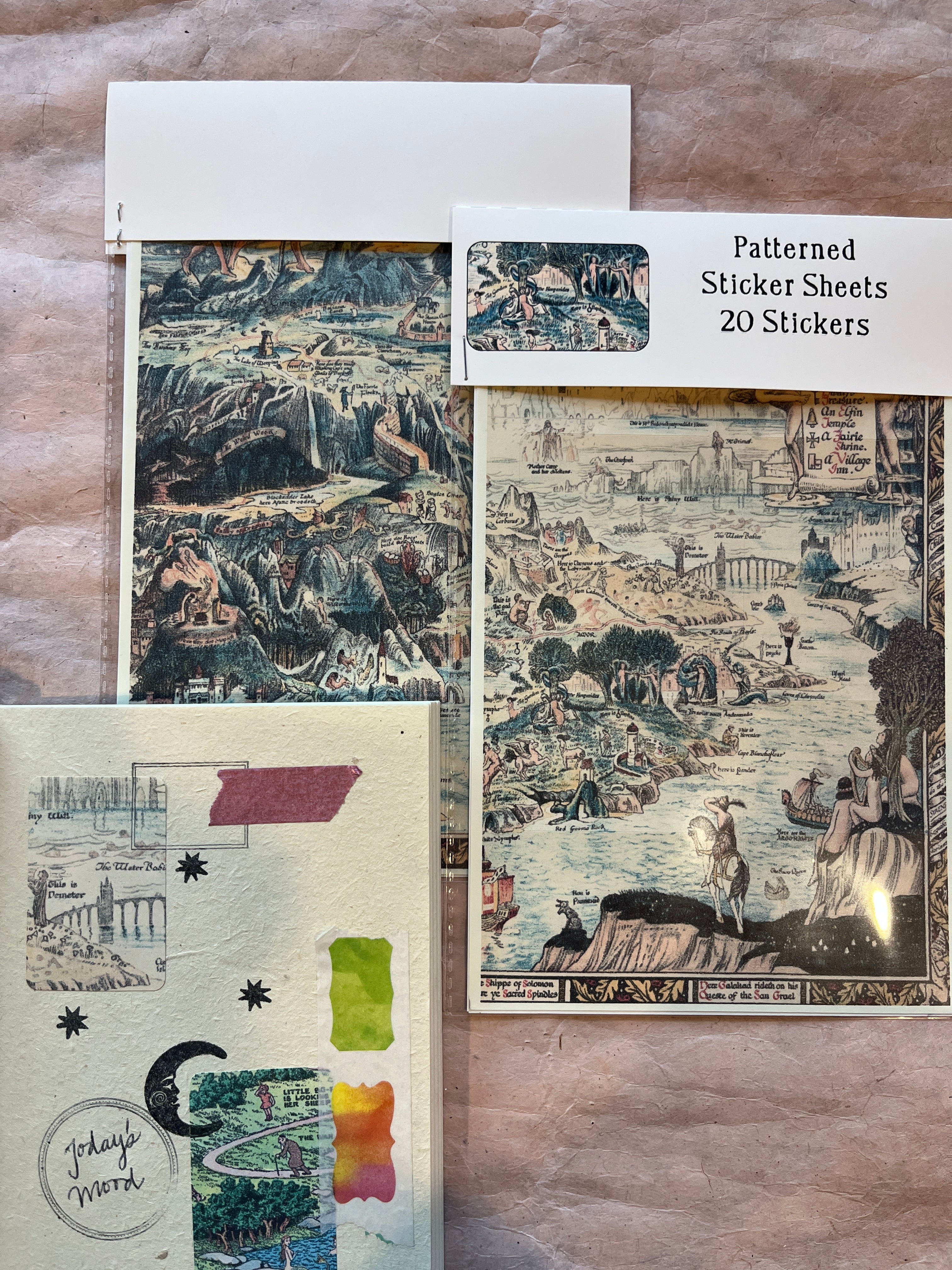 Patterned Sticker Sheets - PARCEL