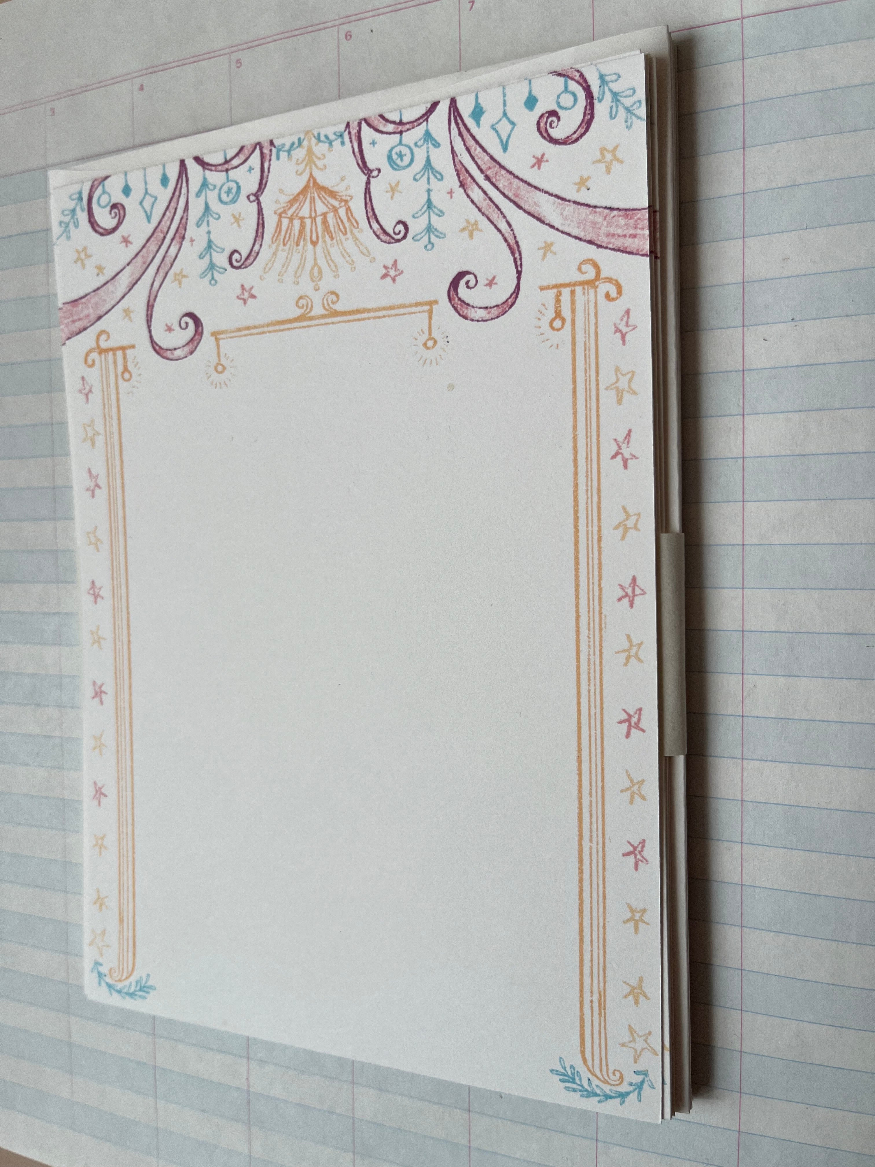Parcel Celebratory Garland Stationery - PARCEL
