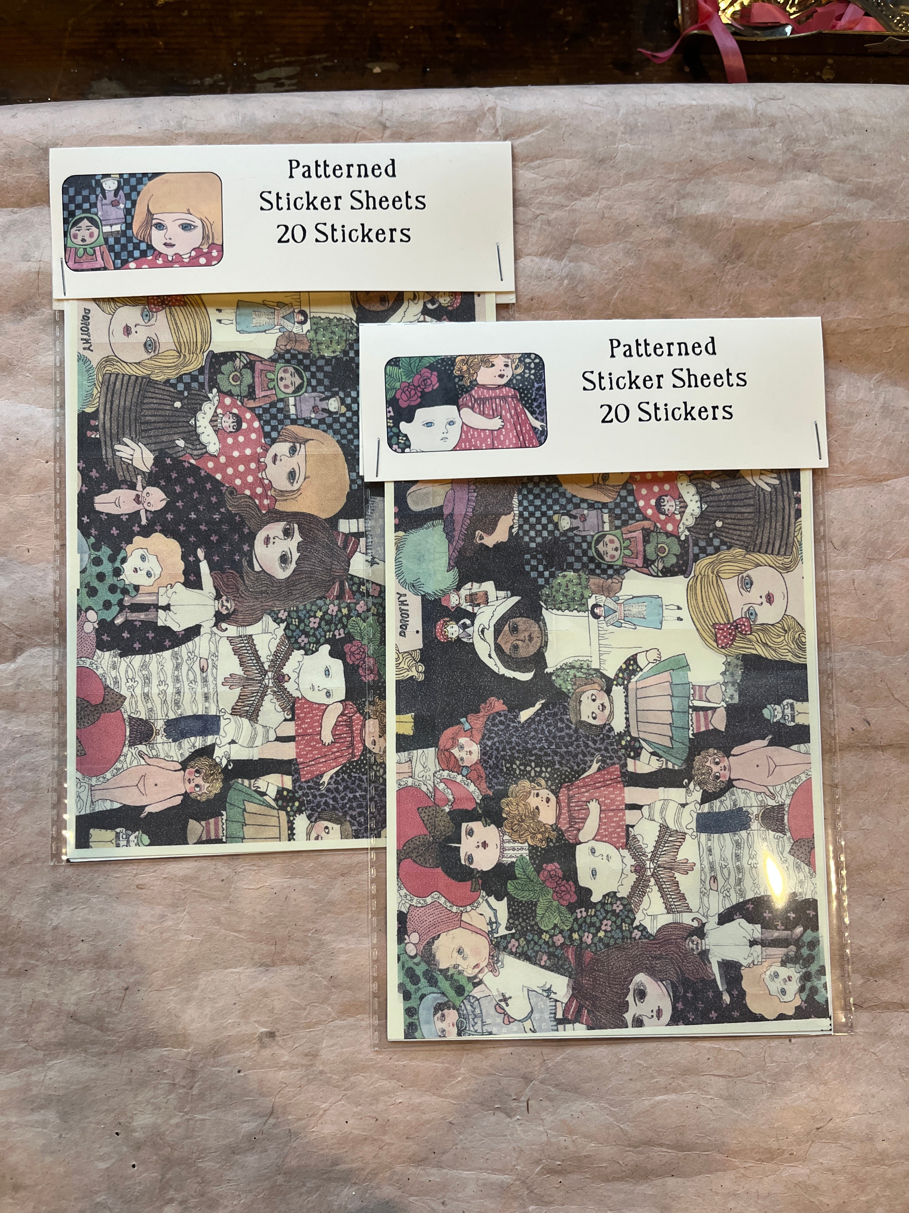 Parcel Sticker Sheets - PARCEL