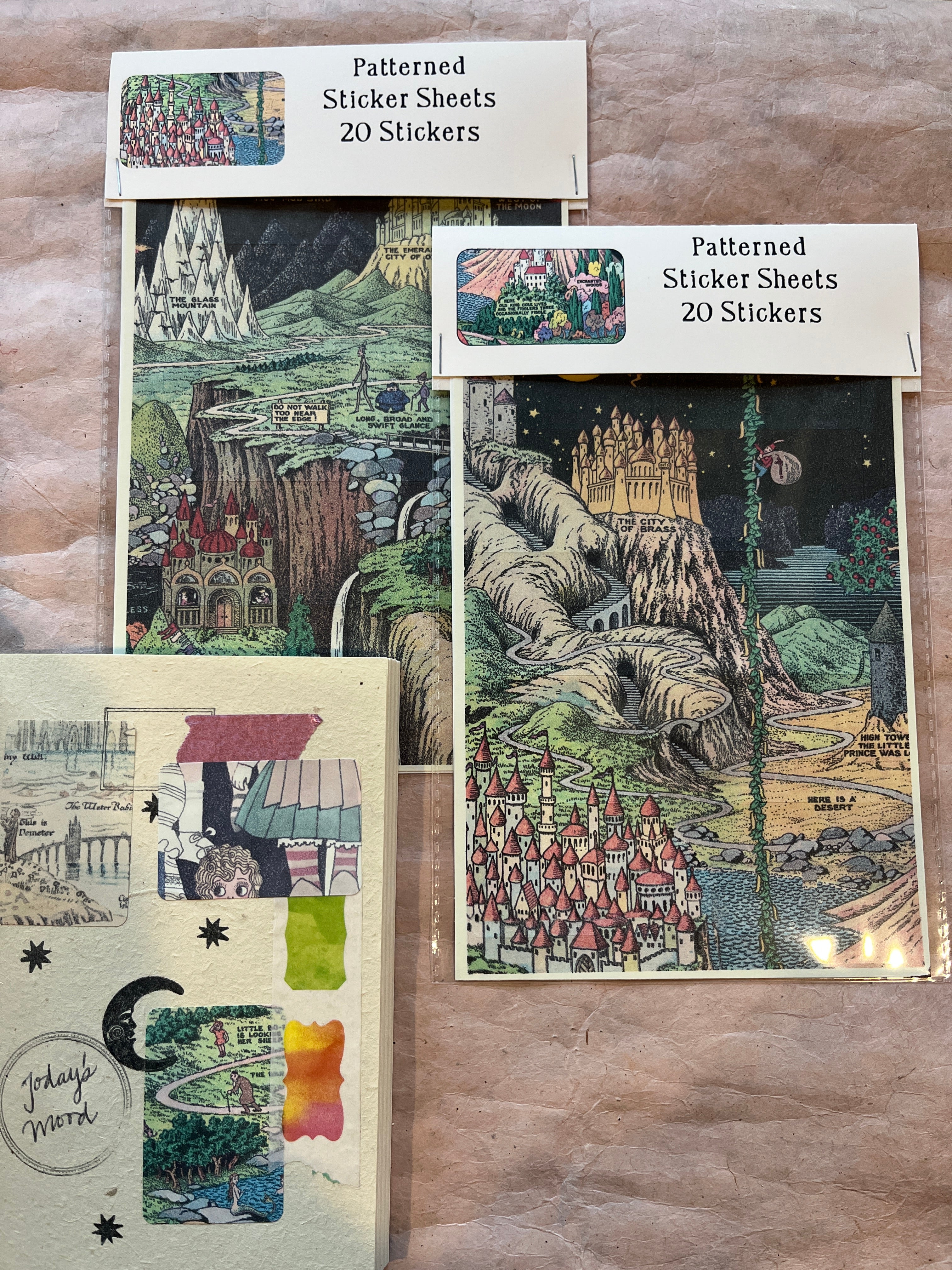 Patterned Sticker Sheets - PARCEL