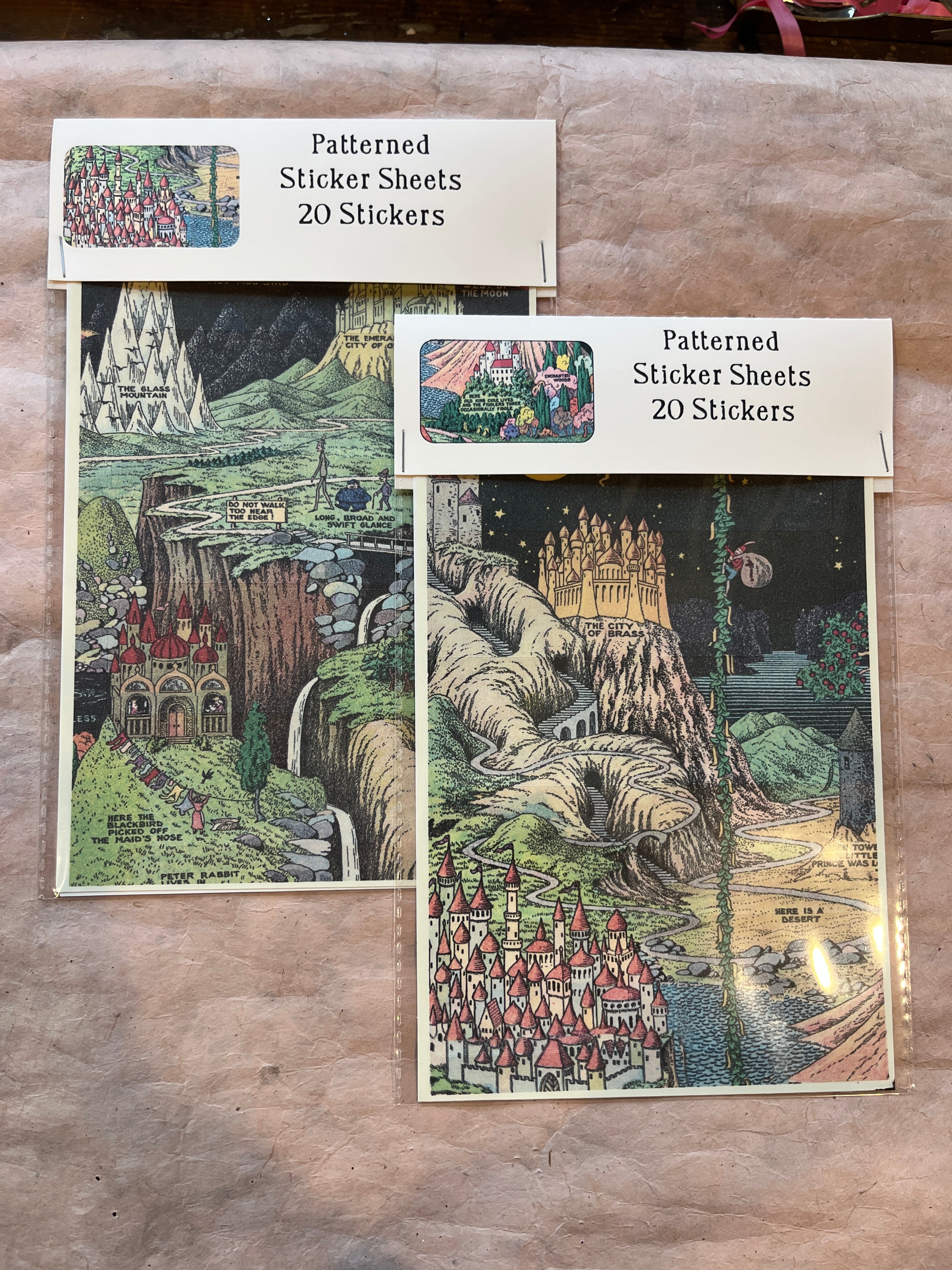 Parcel Sticker Sheets - PARCEL