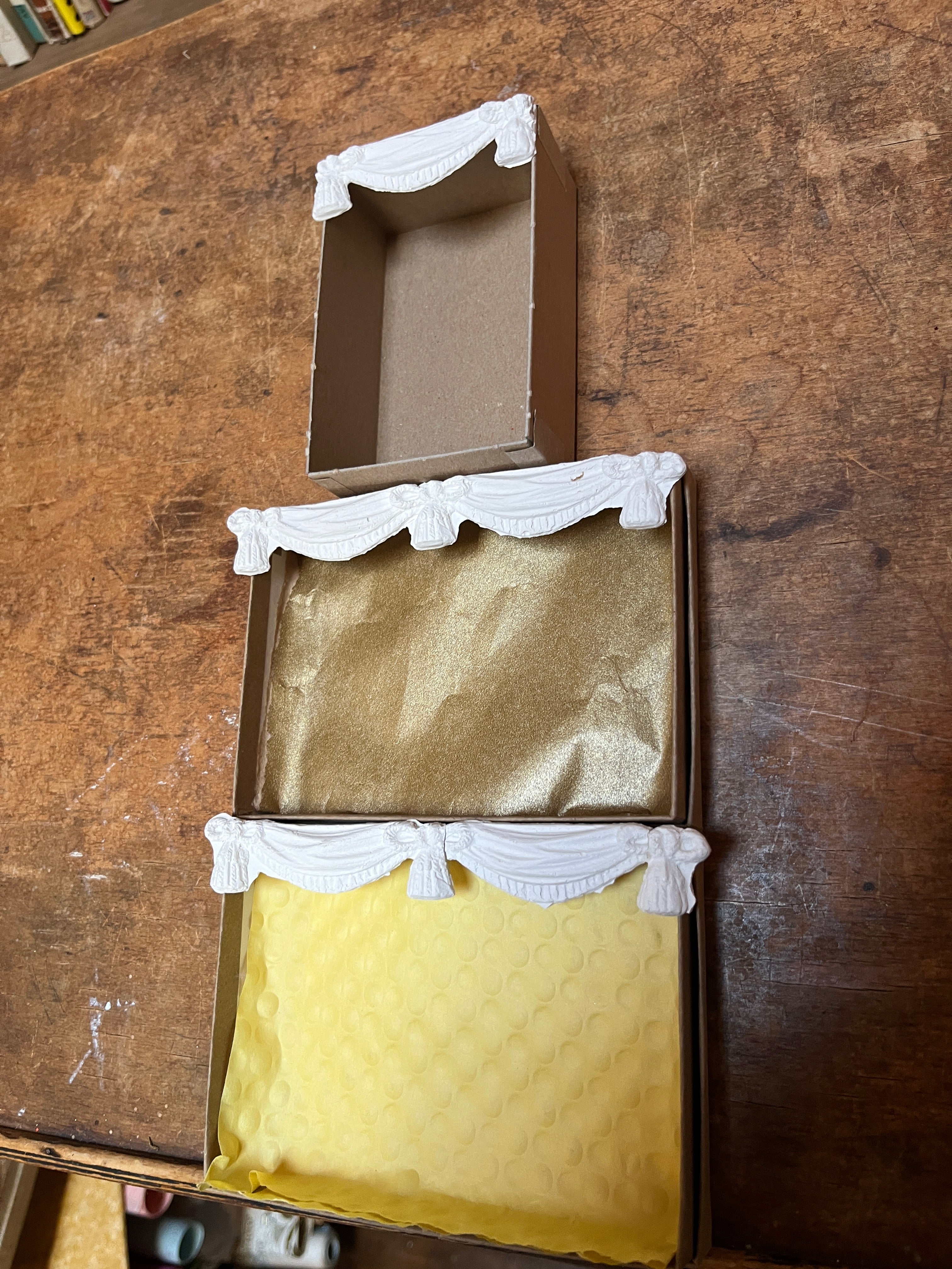Plaster Shadowbox Stage - PARCEL