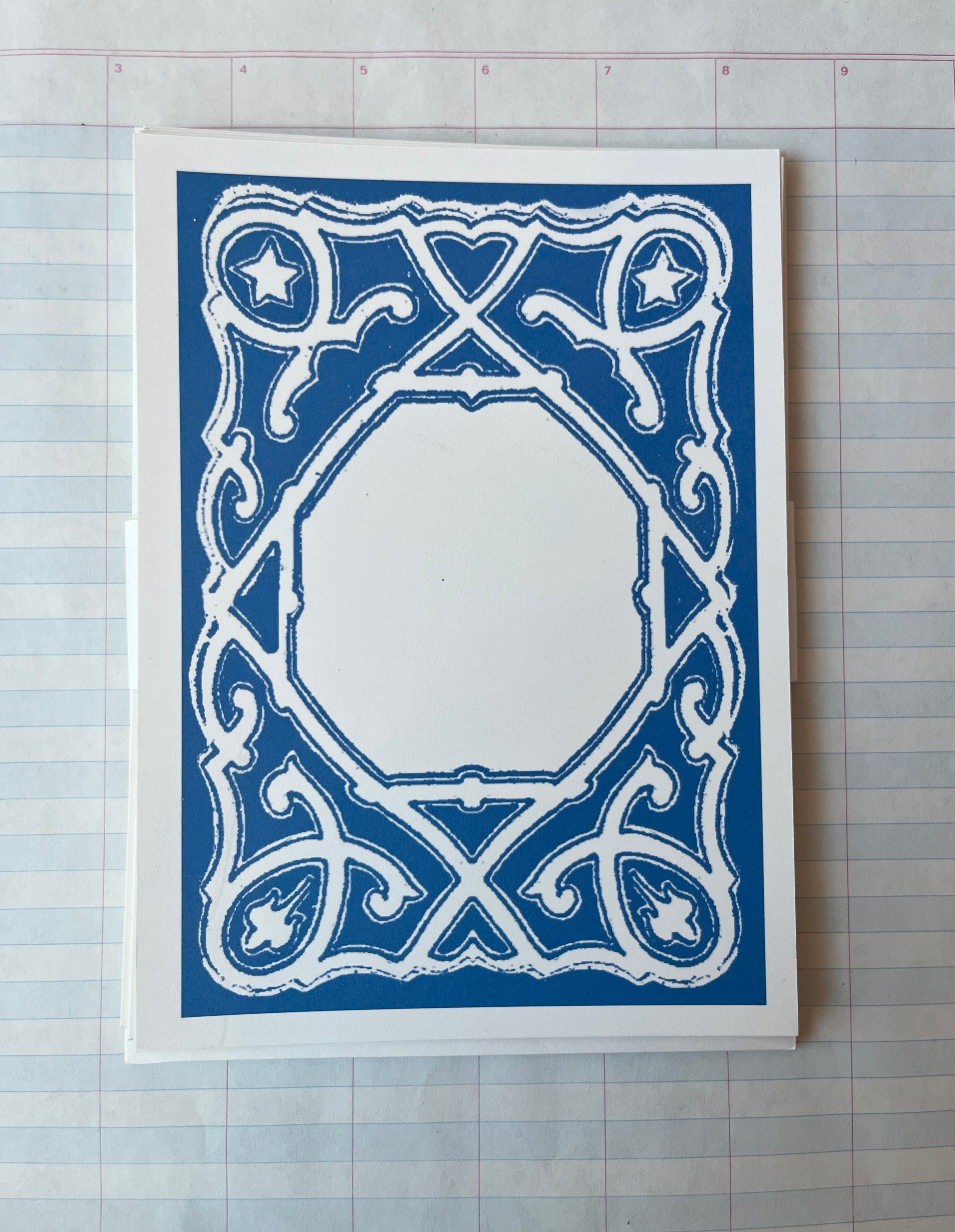 Scrollwork Stationery - PARCEL