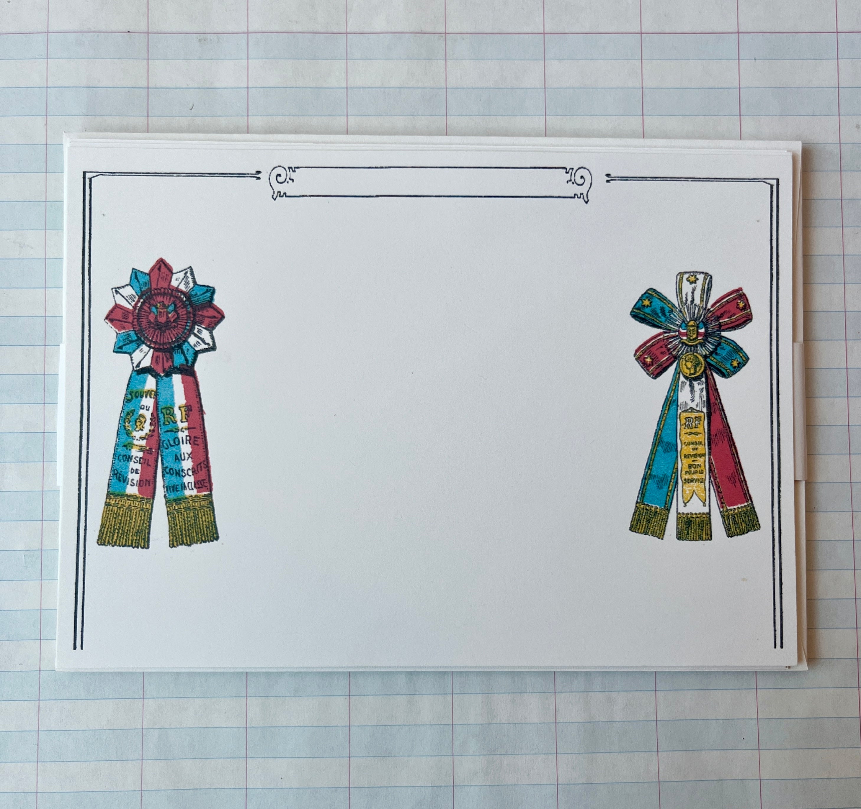 Prize Ribbon Certificate Stationery - PARCEL