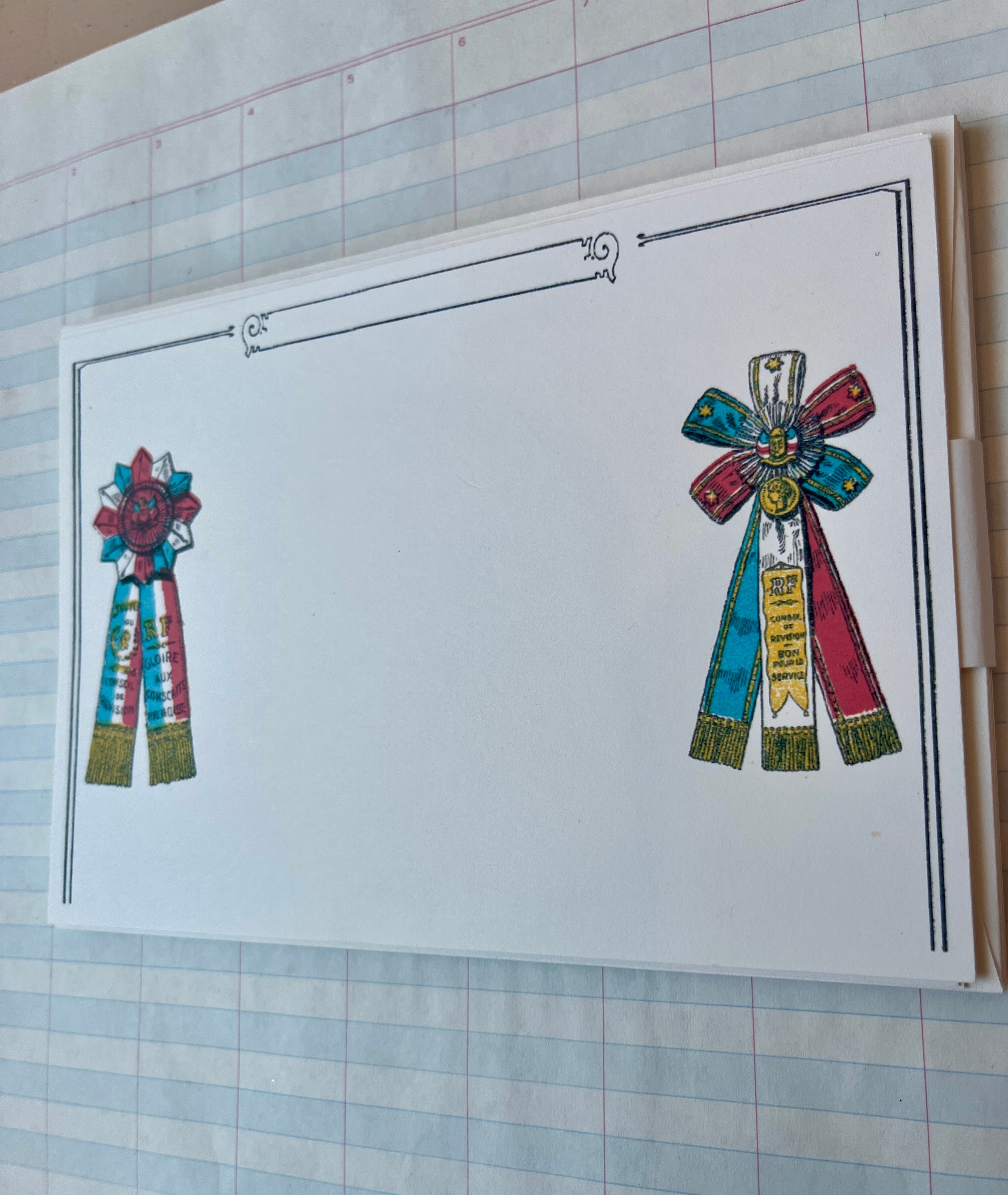 Prize Ribbon Certificate Stationery - PARCEL