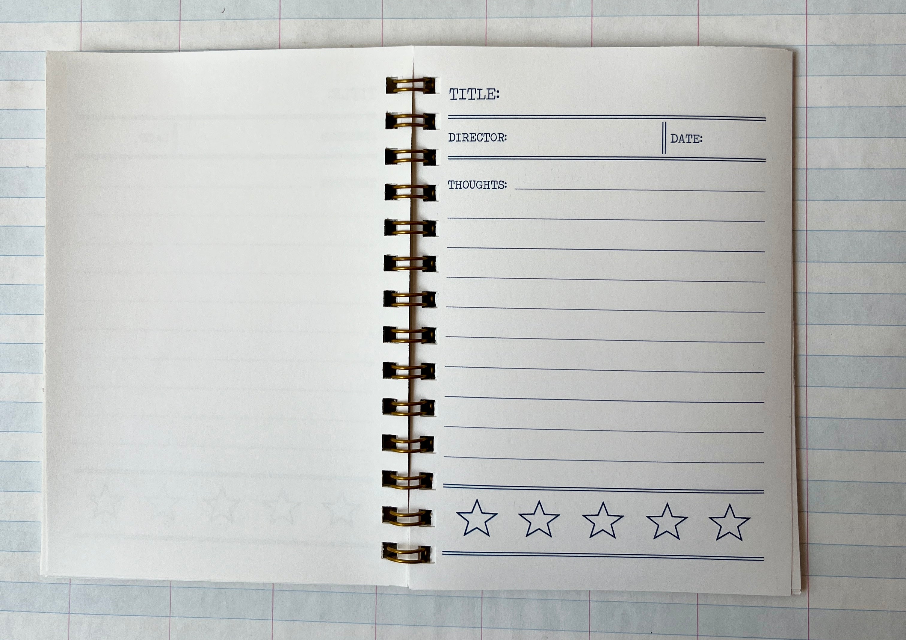 Tiny Reviewer Notebook: Cinema Edition - PARCEL