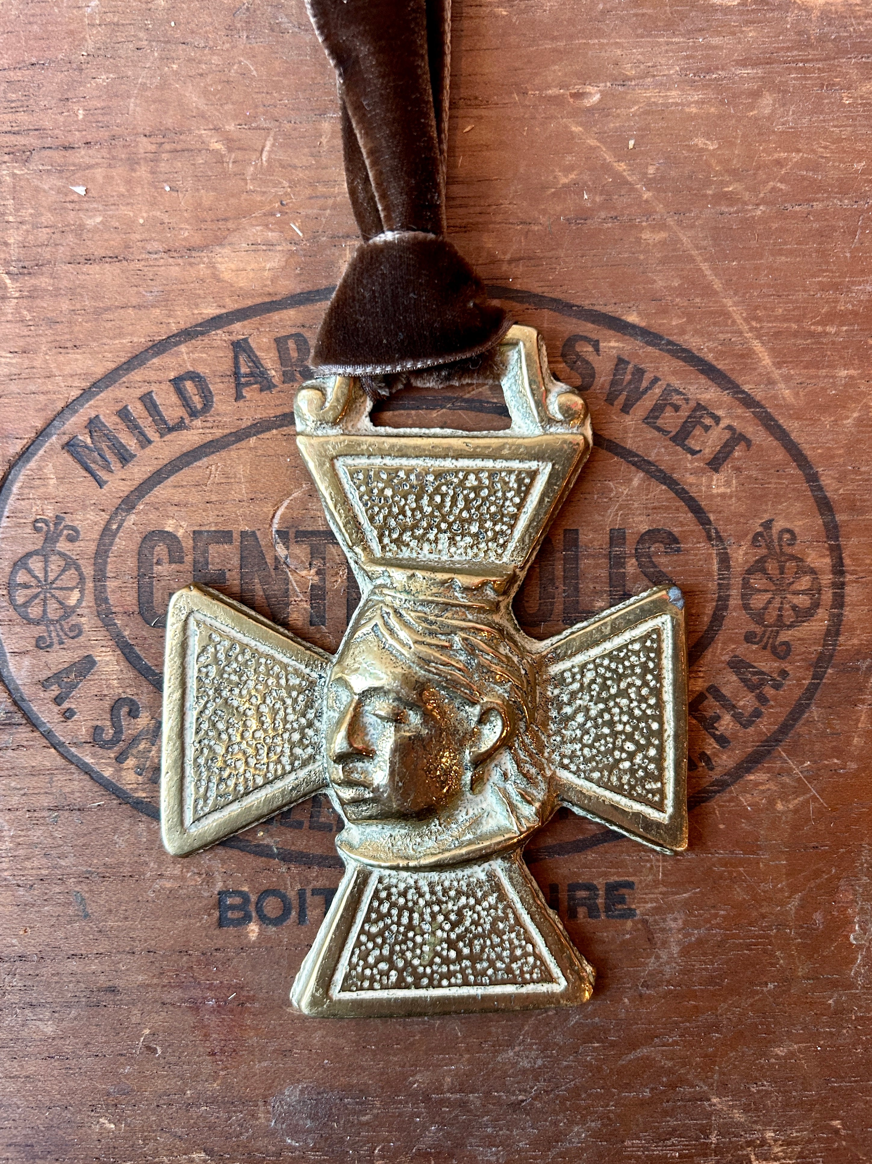 Vintage Brass Medallions - PARCEL