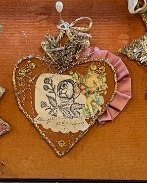 Handmade Reliquary Wall Hanging Work of Art - PARCEL