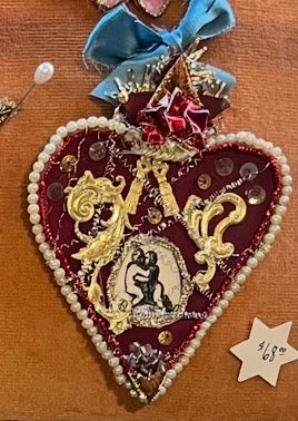 Handmade Reliquary Wall Hanging Work of Art - PARCEL