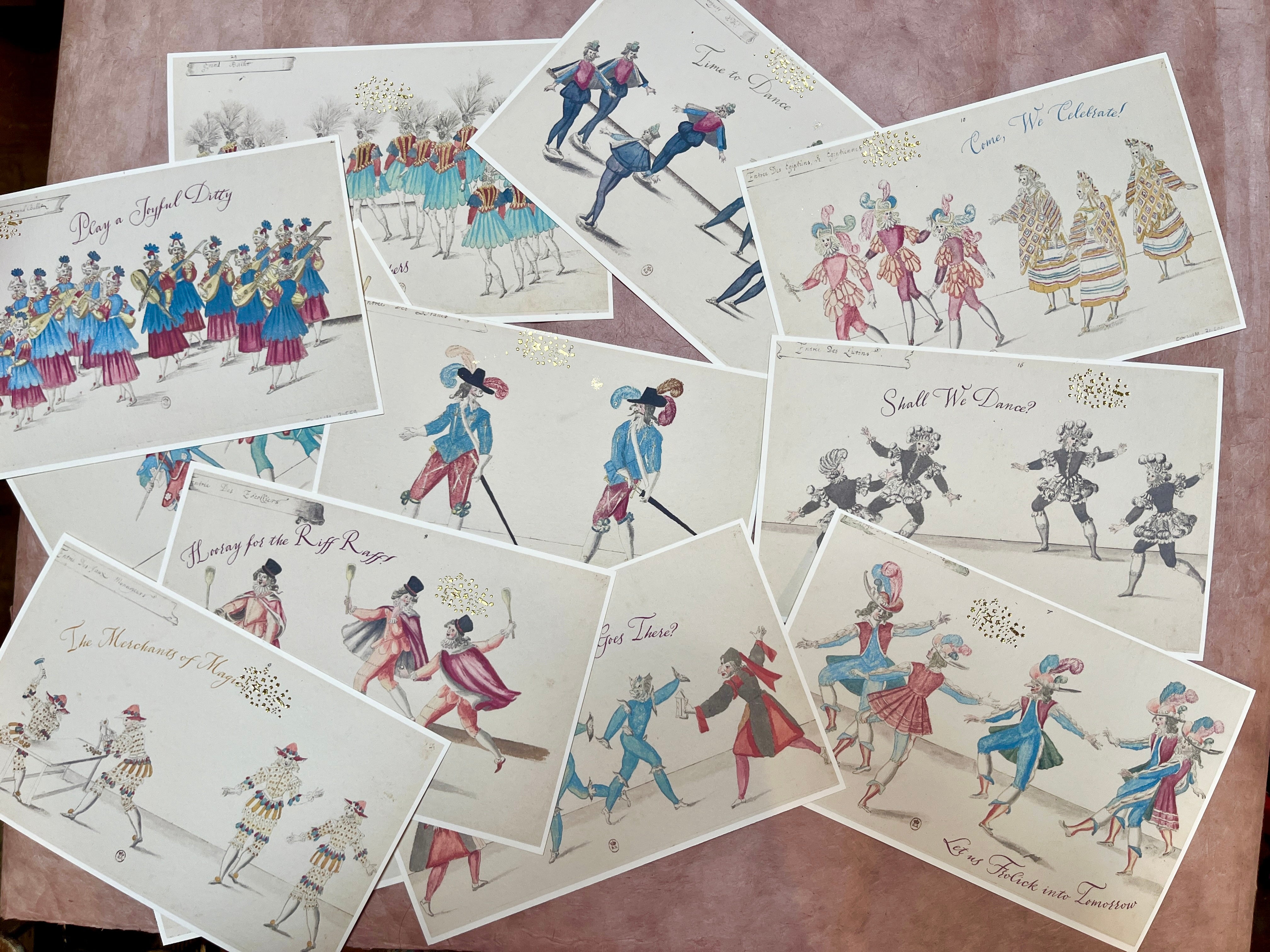 Fanciful Festivities Art Cards - PARCEL