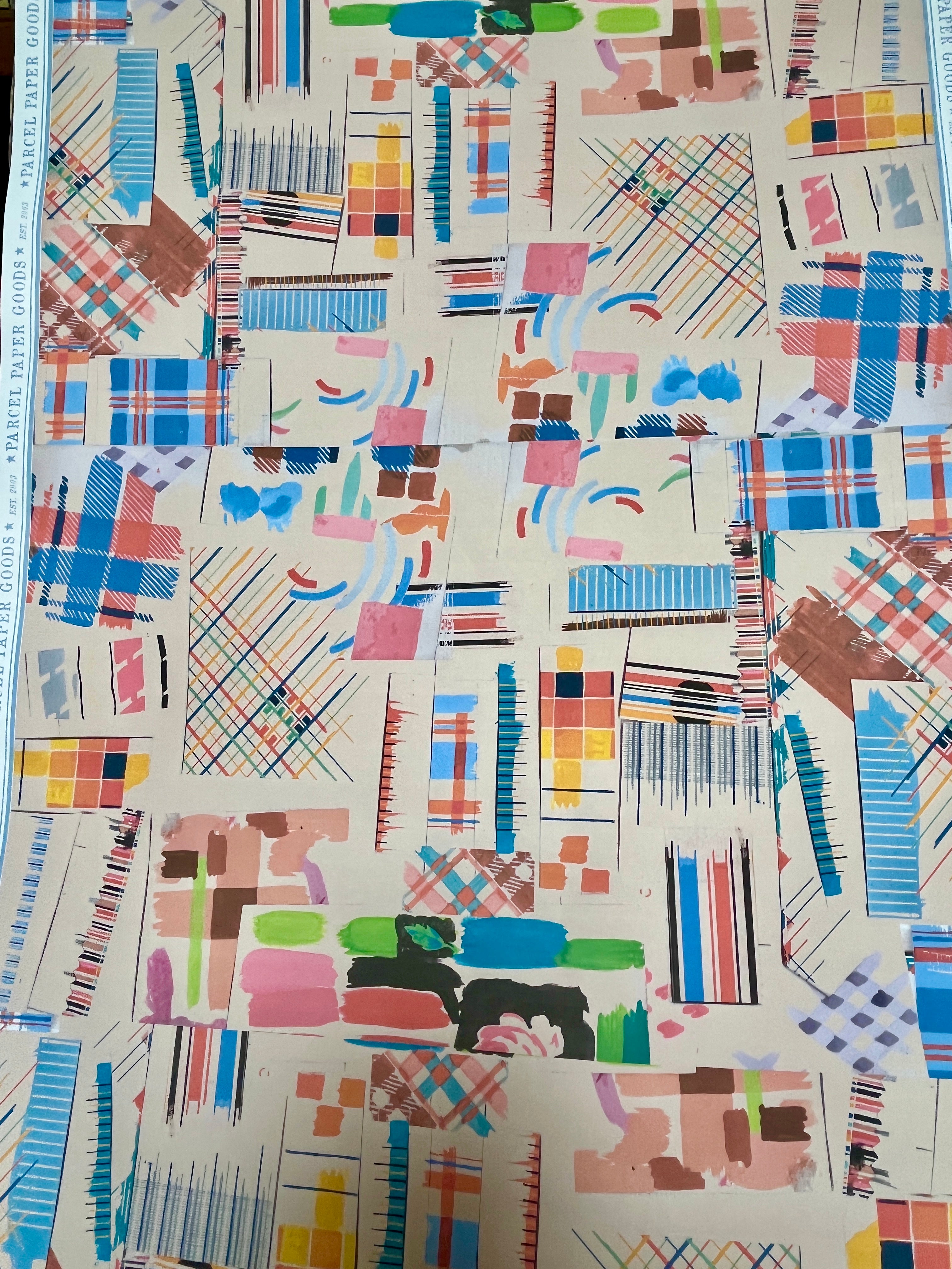 Parcel Artisan Wrapping Paper, Wallpaper Series - PARCEL