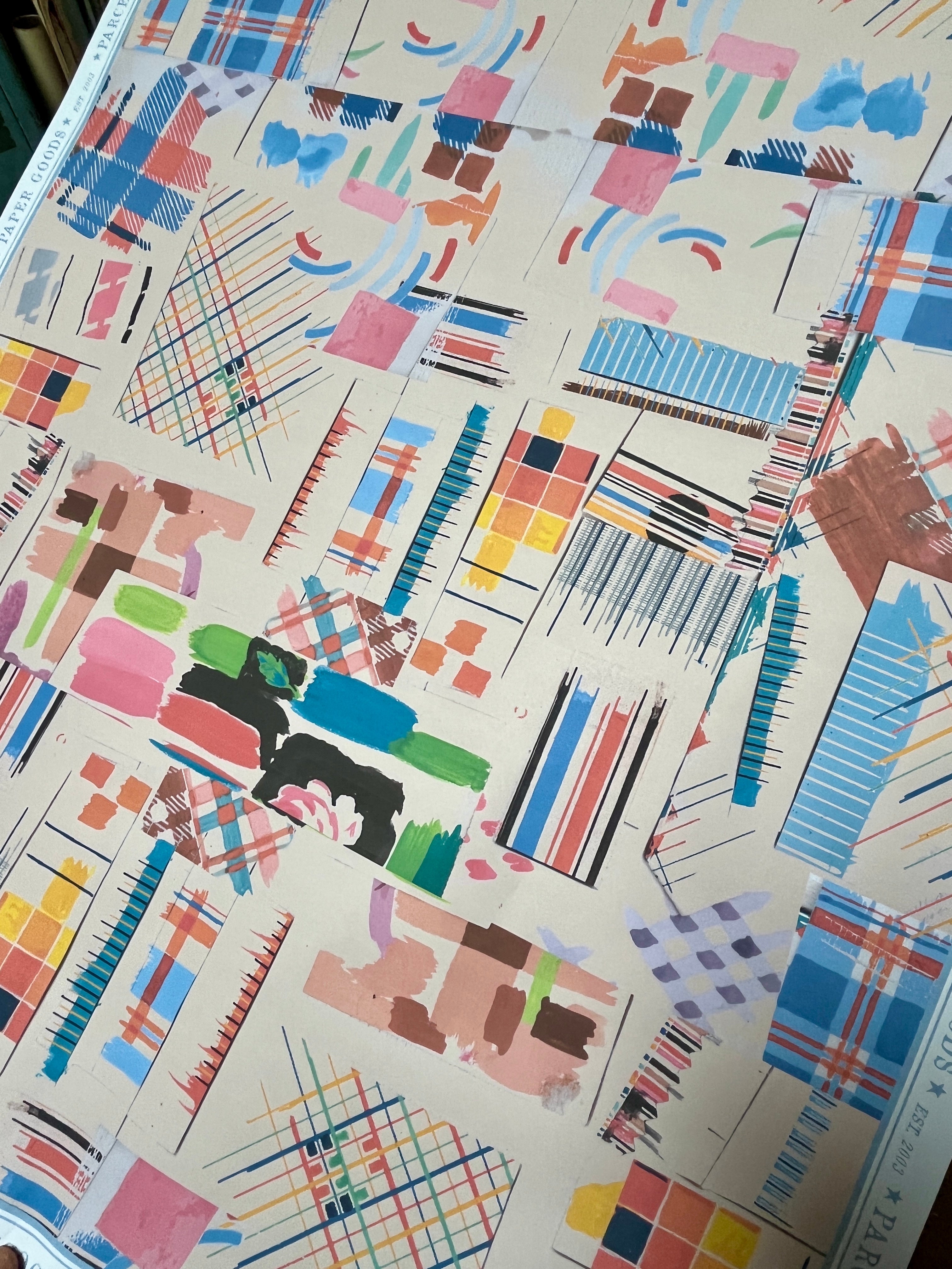 Parcel Artisan Wrapping Paper, Wallpaper Series - PARCEL