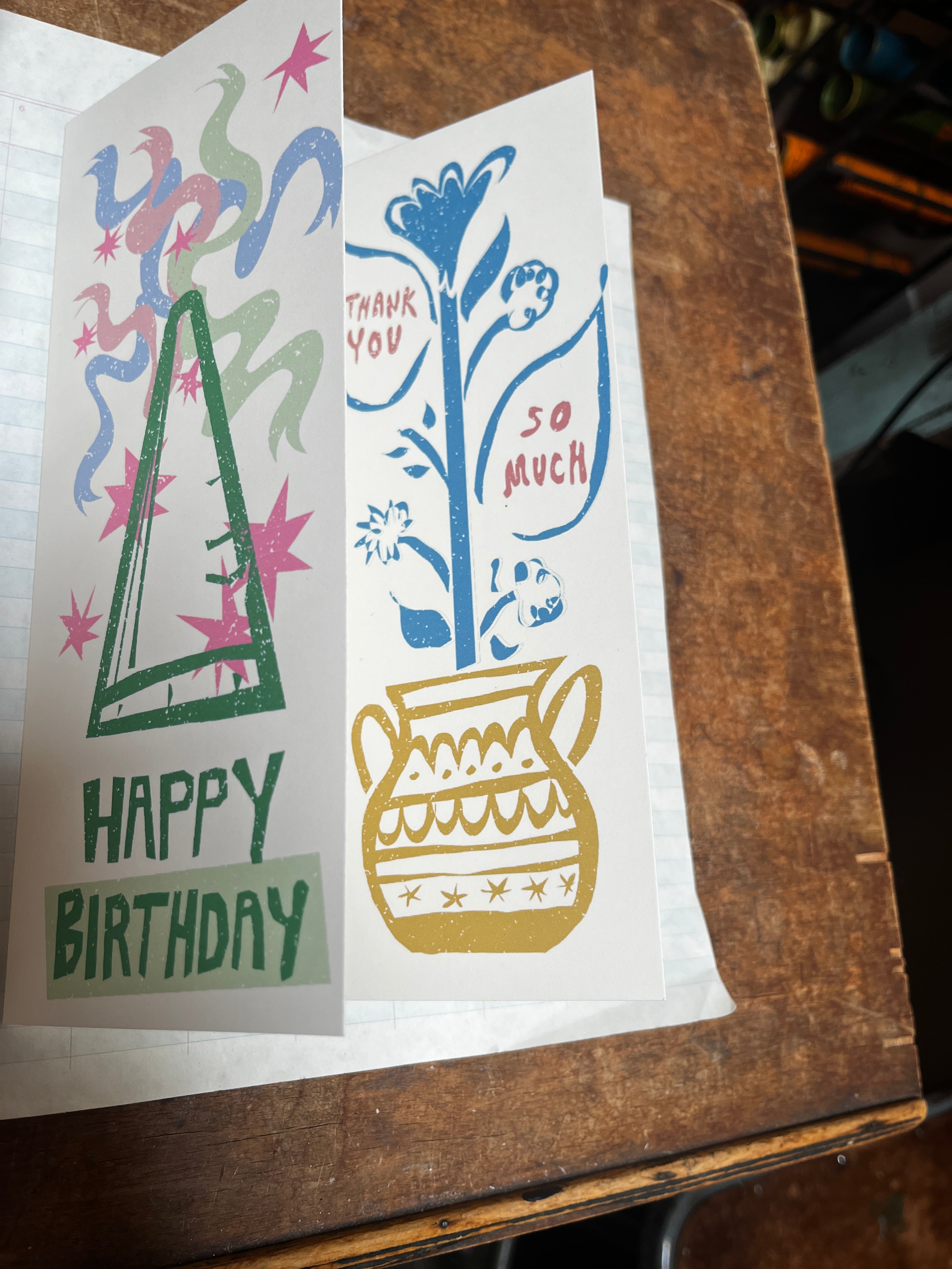 Celebratory Stamp Card Set - PARCEL
