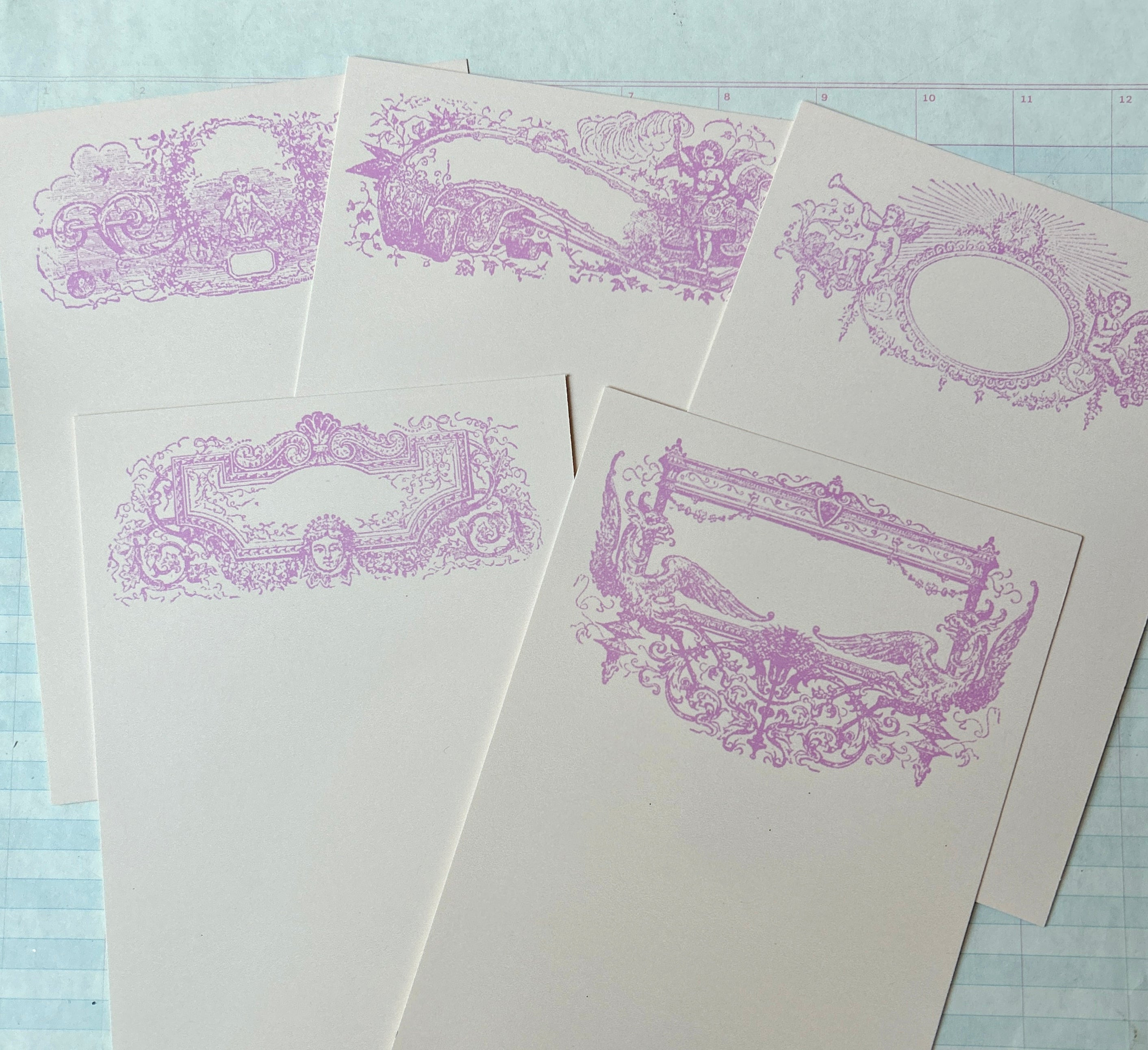 Cherub Series Stationery Set Pink - PARCEL