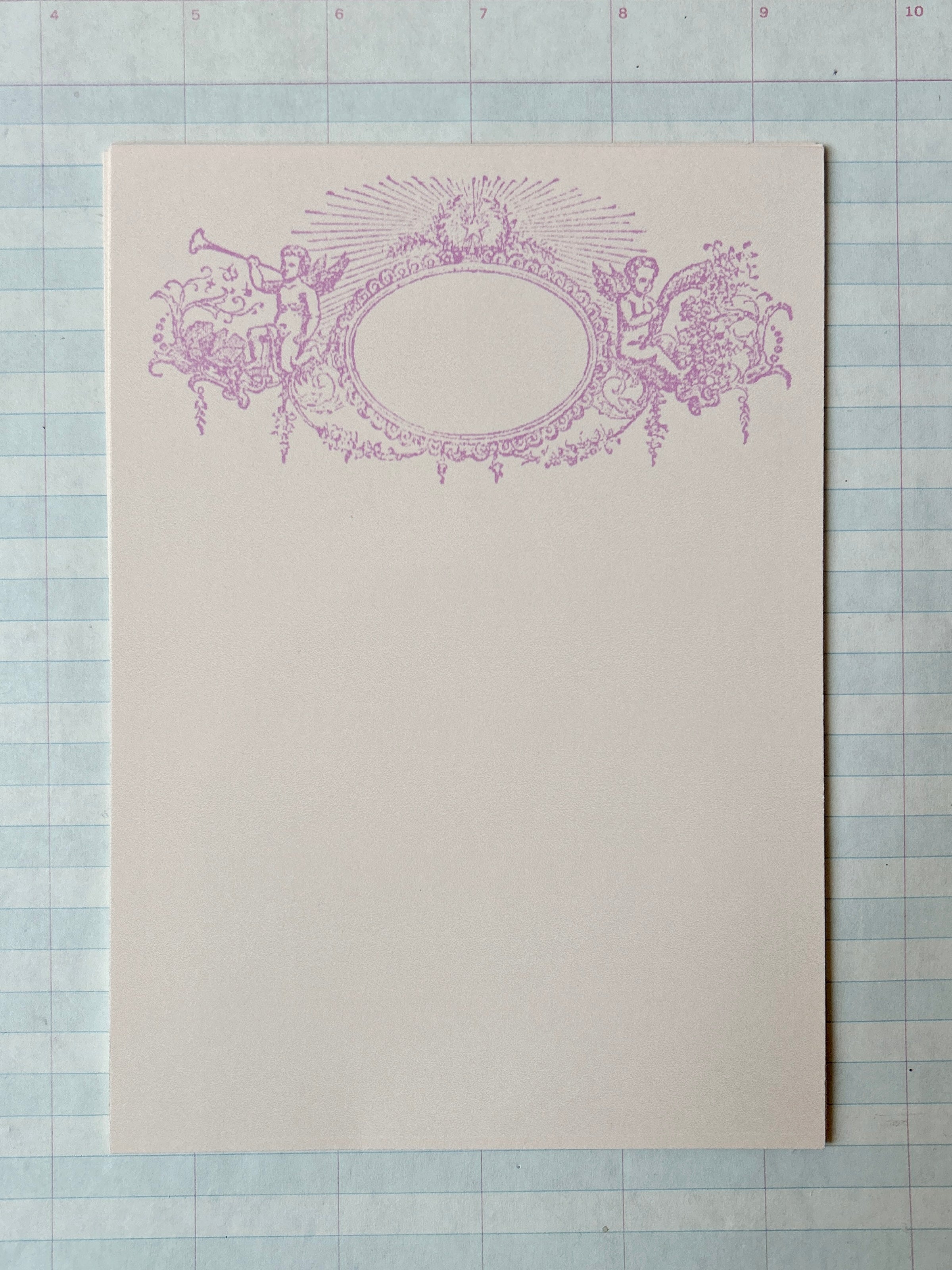 Cherub Series Stationery Set Pink - PARCEL