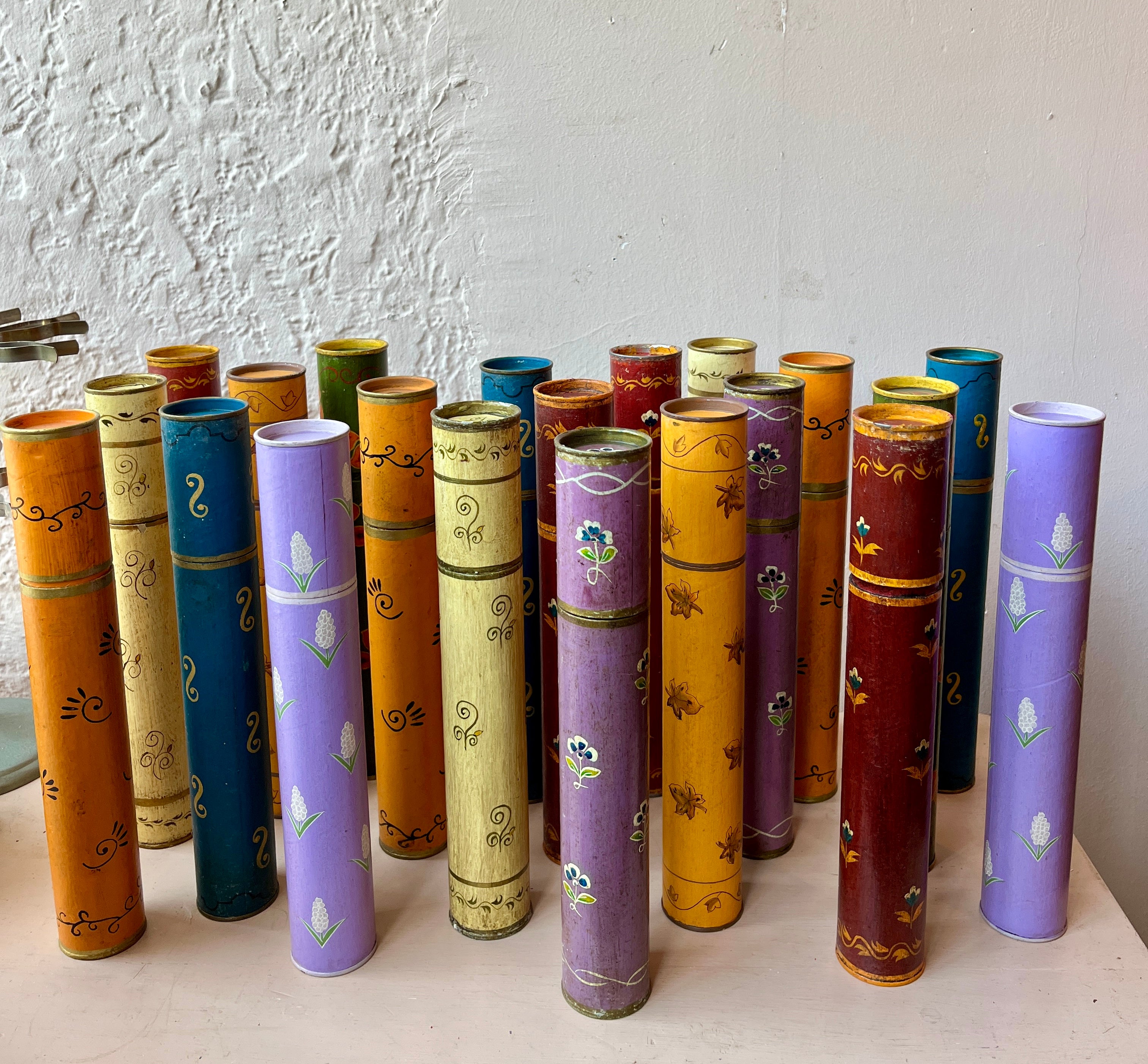 Vintage Paper Canisters
