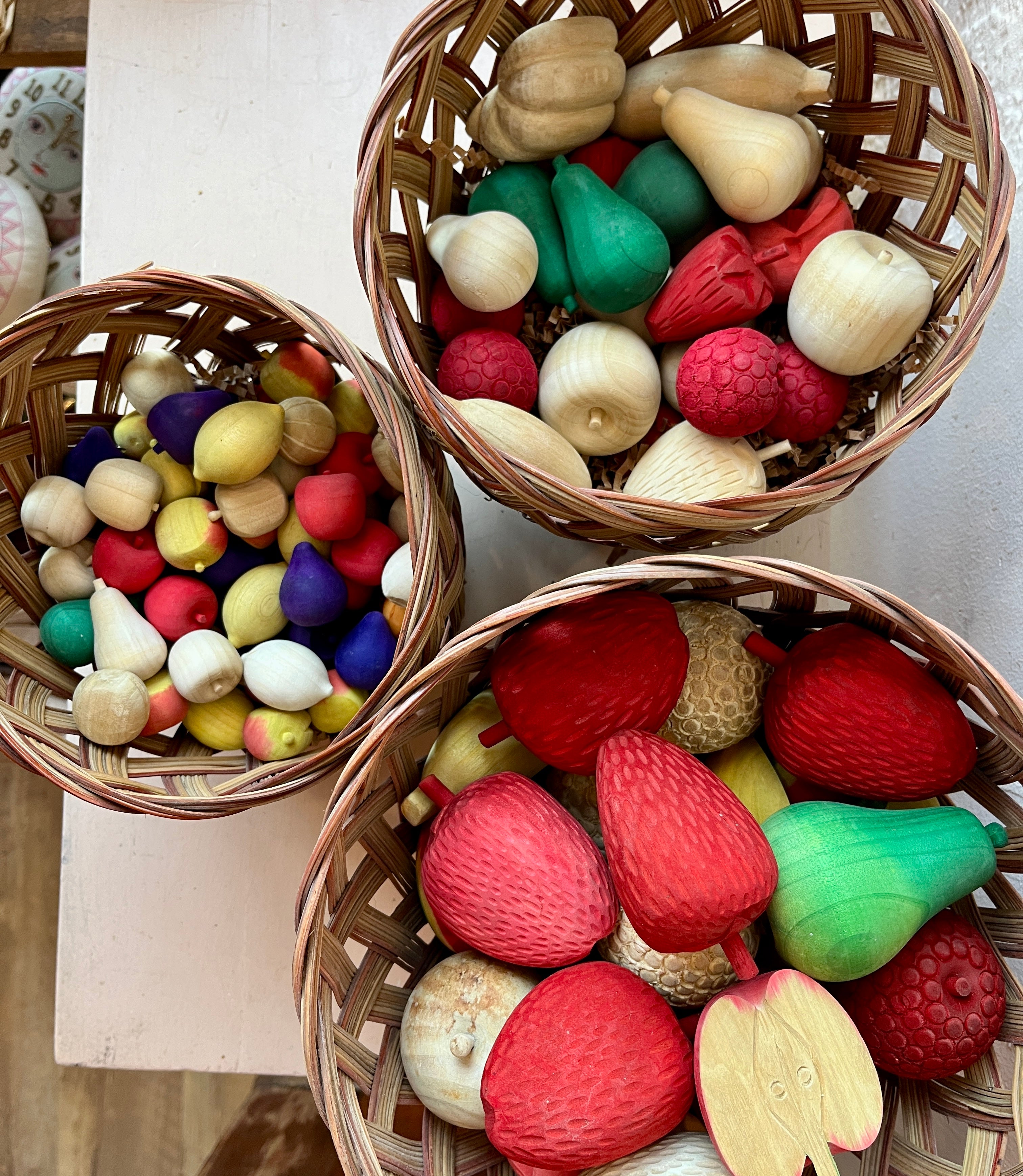 Wooden Fruits