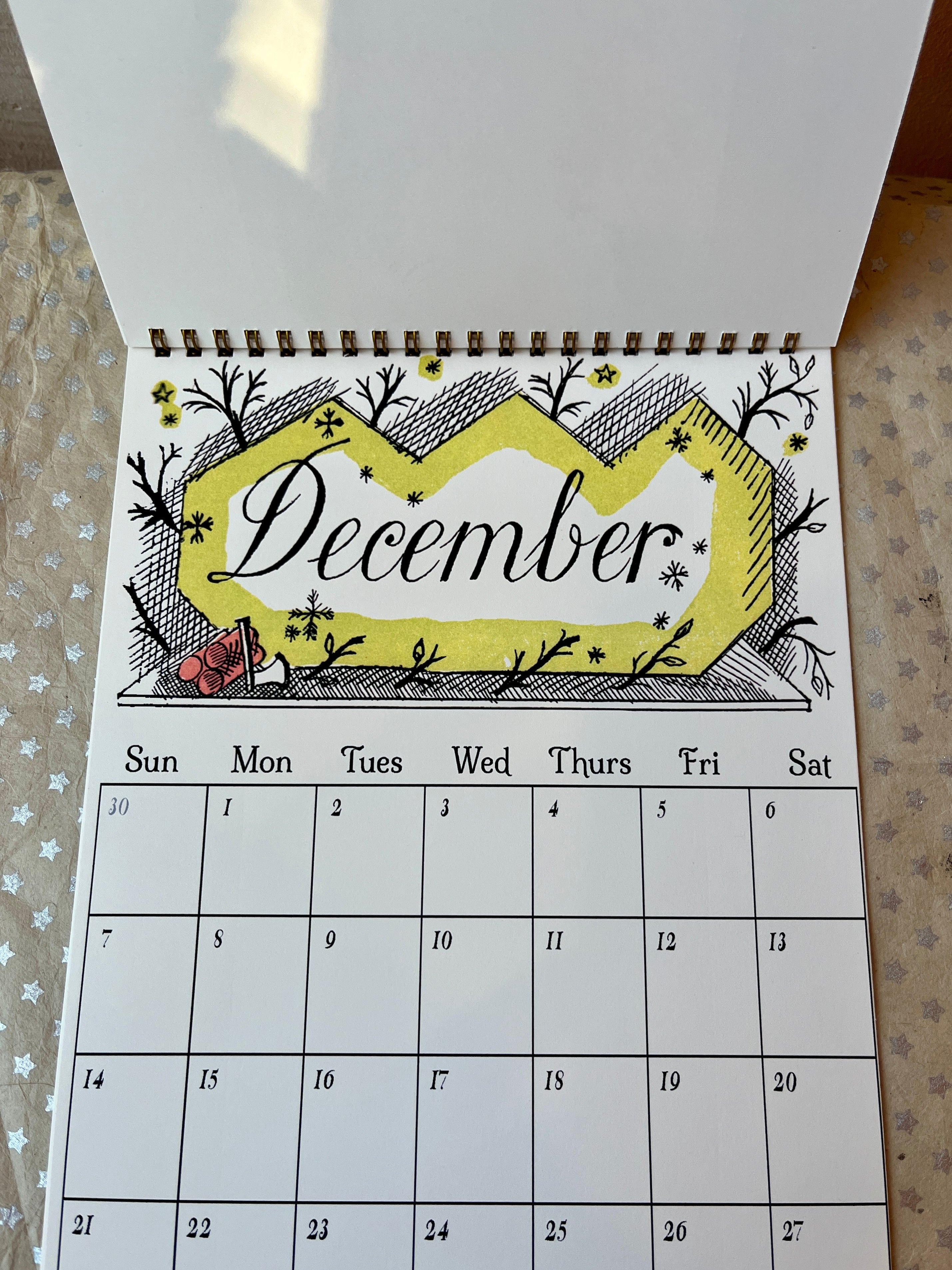 Parcel 2026 Sweet & Swirly Calendar - PARCEL