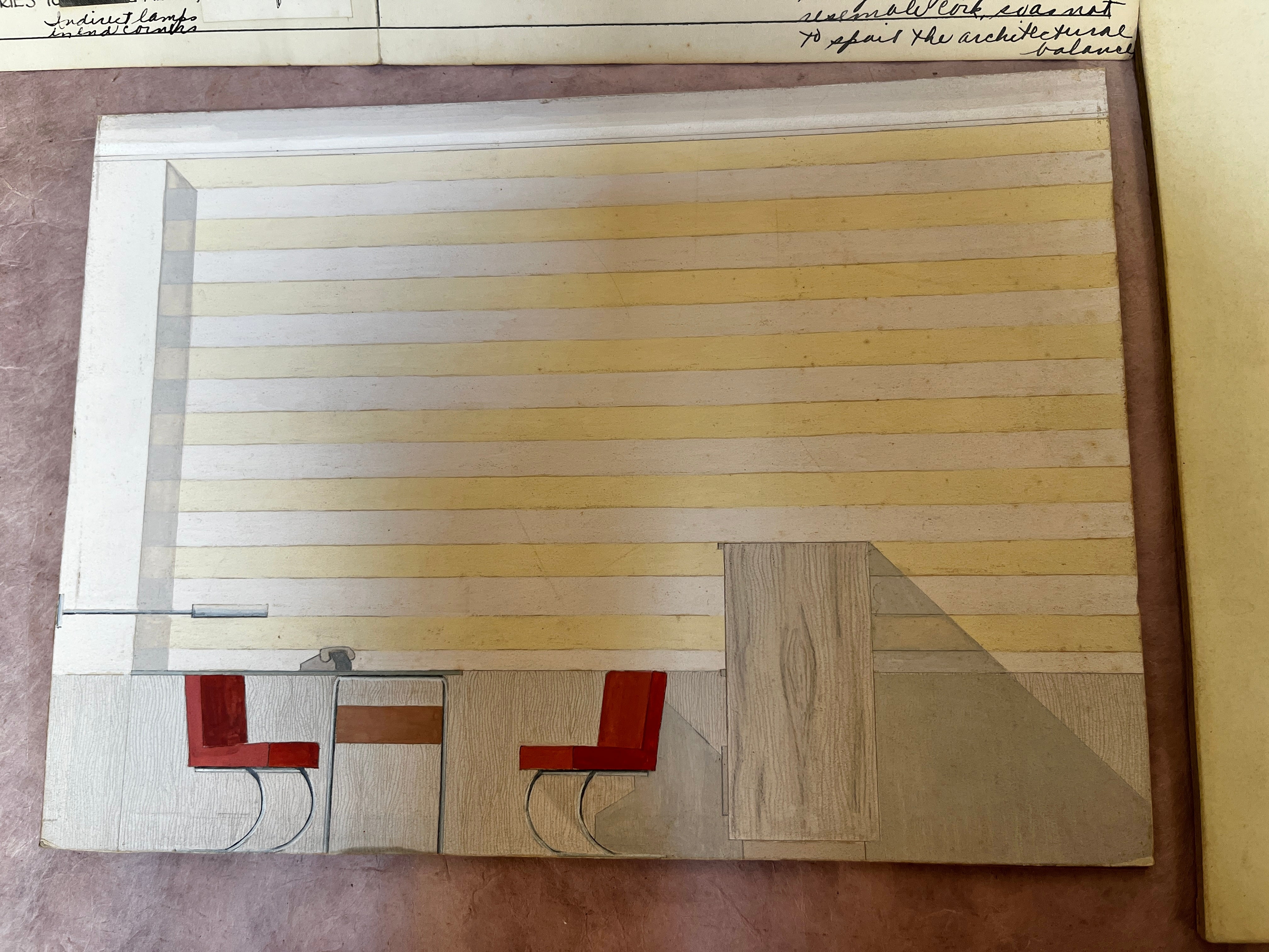 1930's Student Interior Design Project Boards - PARCEL