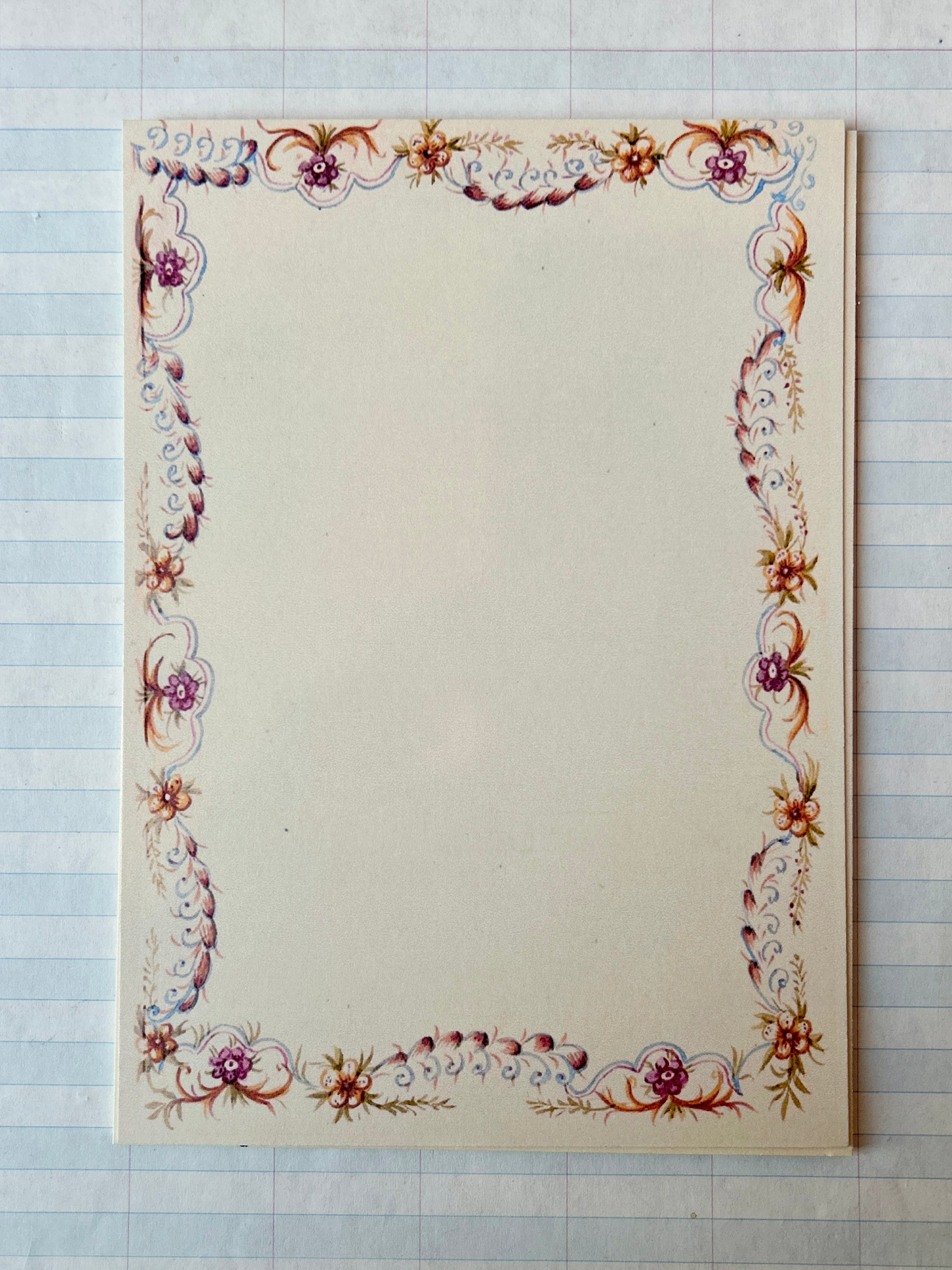 French Menu Stationery Sets Series II - PARCEL