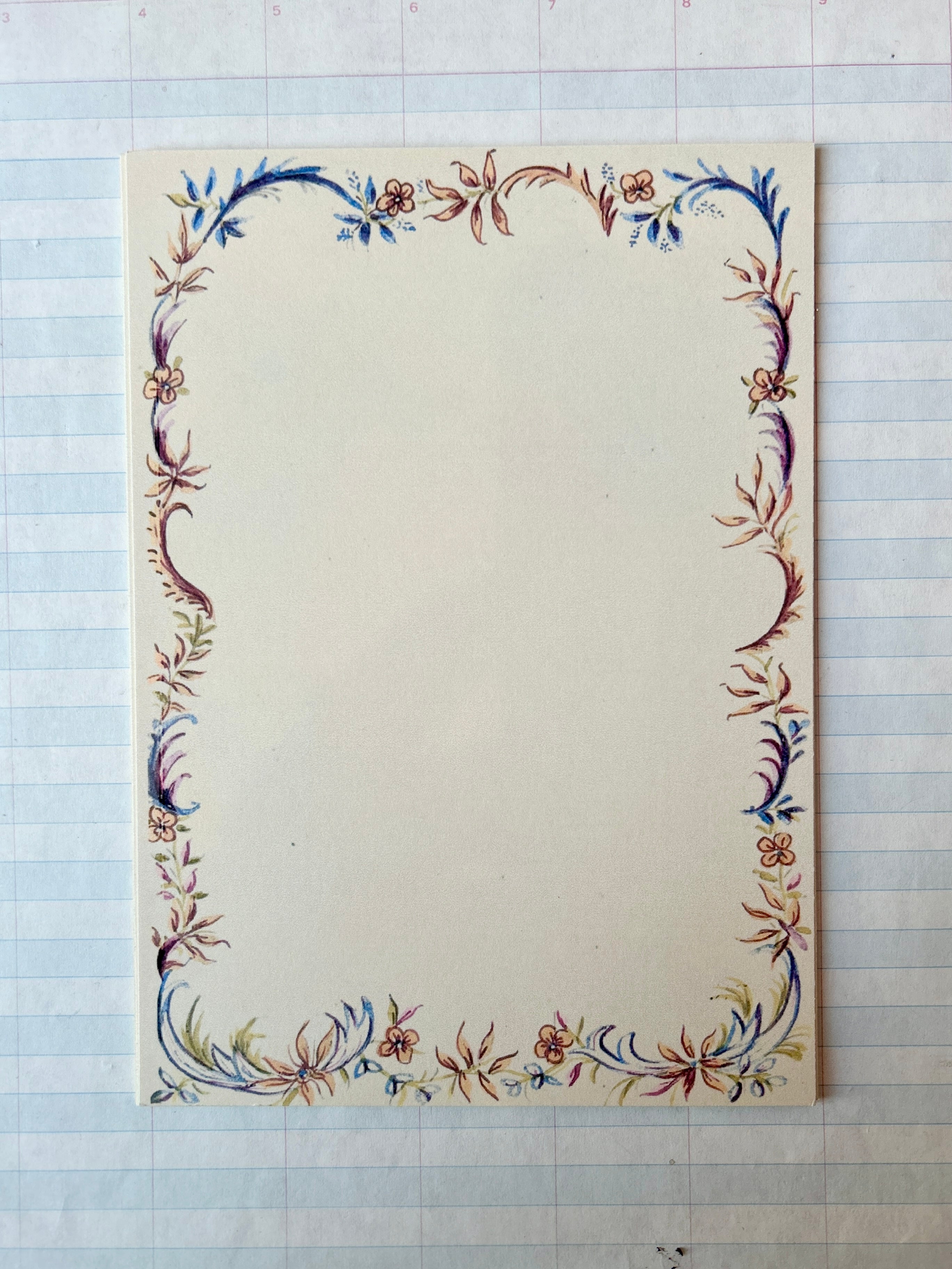 French Menu Stationery Sets Series II - PARCEL